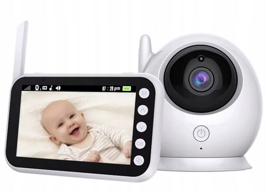 BABY MONITOR WITH LIVECAM LCD Display Night Mode ABM100 Packaging status original