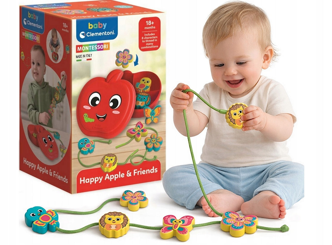 BABY MONTESSORI APPLE AND FRIENDS CLEMENTONI 17632 Brand Clementoni