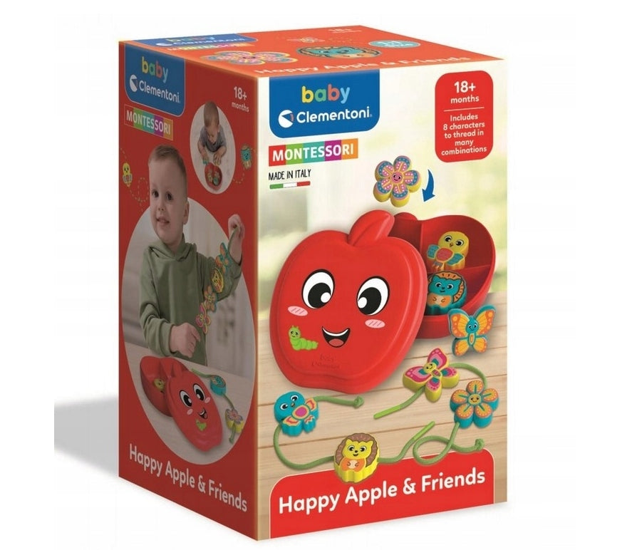 BABY MONTESSORI APPLE AND FRIENDS CLEMENTONI 17632