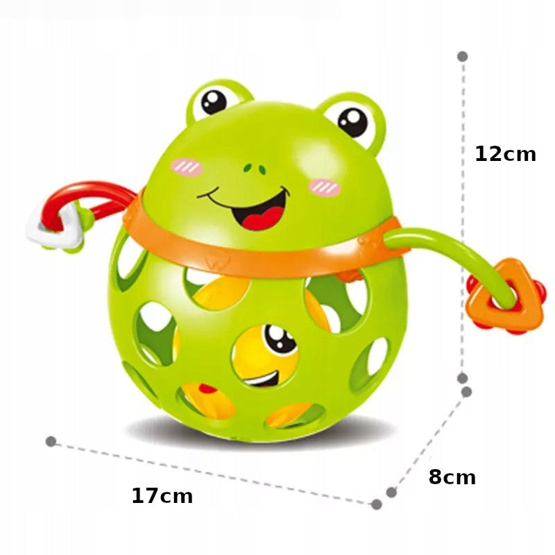 BABY RATTLE SENSORY BALL RUBBER TOY GAME Brand no brand