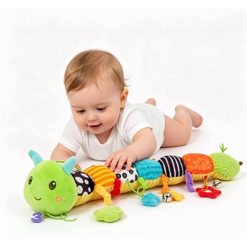 BABY SENSORY TOY MUSICAL CATERPILLAR PLUSH ANTI-STRESS Brand no brand