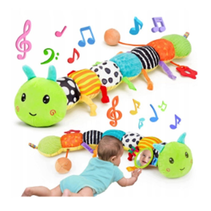 BABY SENSORY TOY MUSICAL CATERPILLAR PLUSH ANTI-STRESS Product weight with unit packaging 0.3 kg