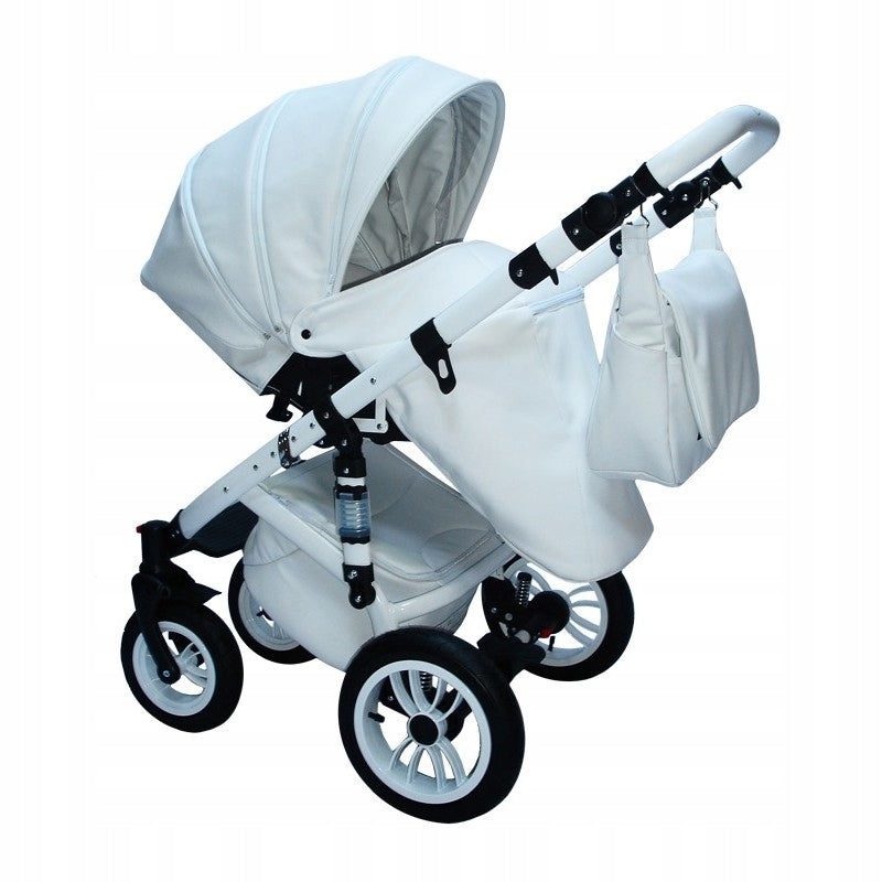 BABY STROLLER - MULTIFUNCTIONAL 3IN1 "SOJAN- BABYSOJAN- CARRERA-GRATA" Manufacturer code SOJAN- BABYSOJAN- CARRER= GRATA 4W1 BIAŁA