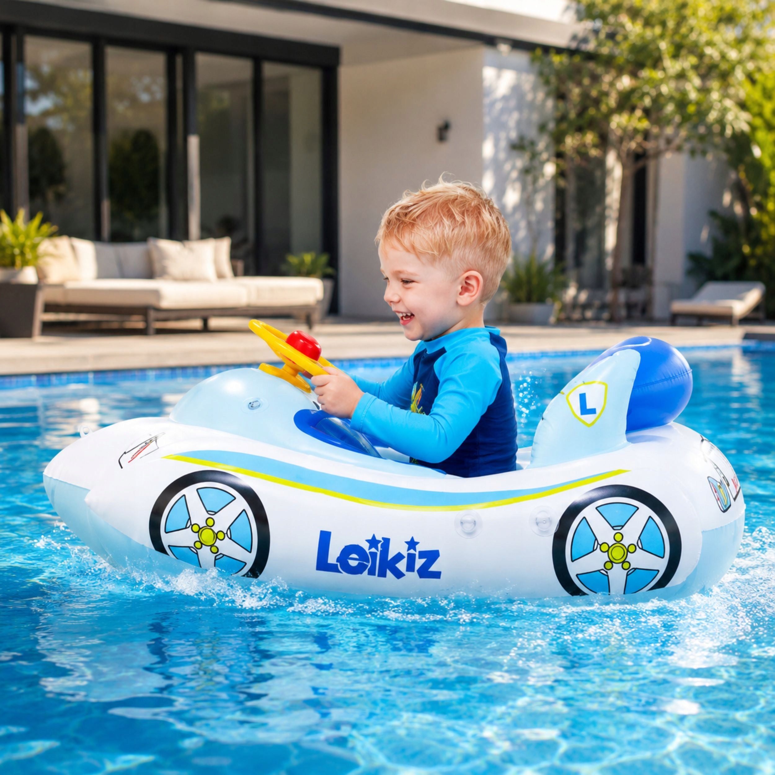BABY SWIMMING WHEEL CHILDREN WITH STEERING WHEEL INFLATABLE PONTOON Manufacturer code W01.001.0.1
