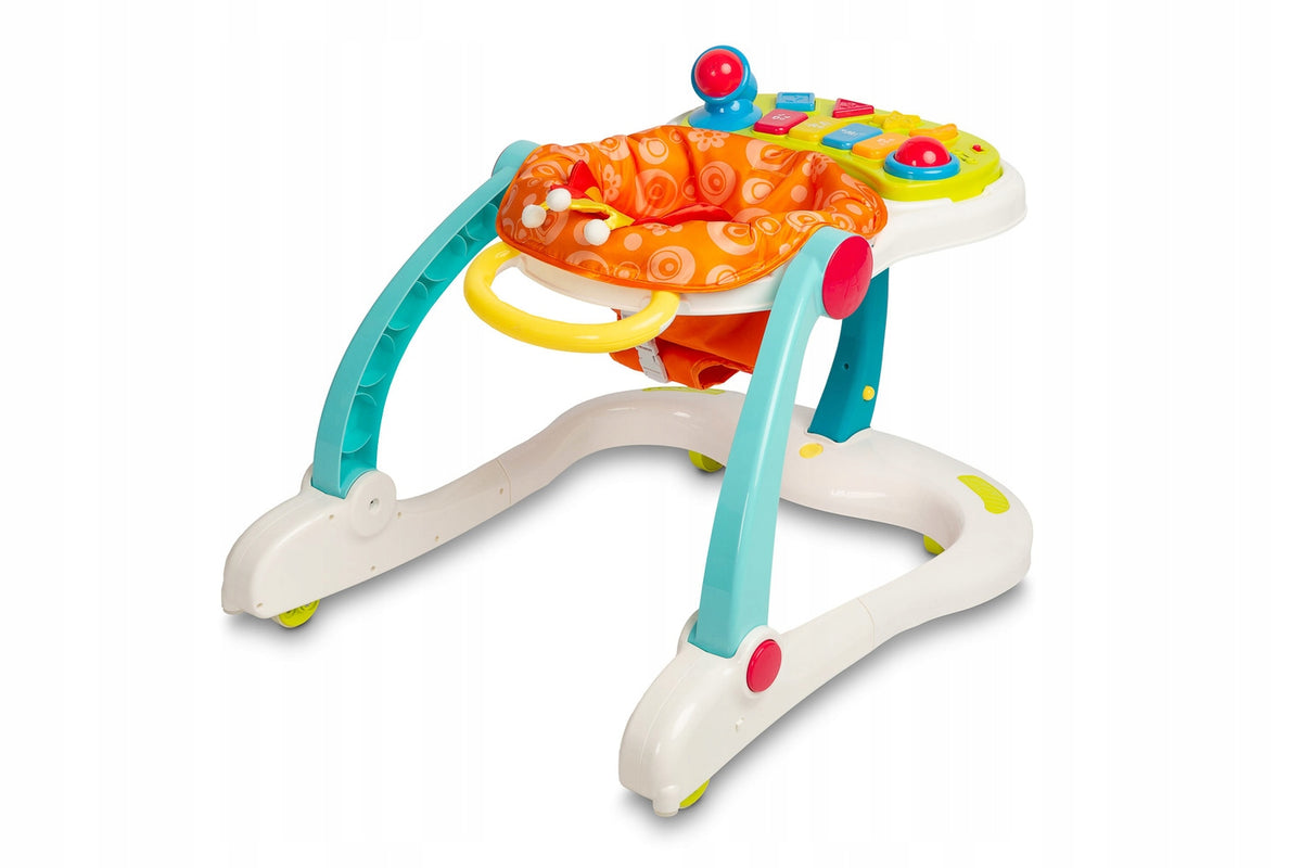 BABY WALKER INTERACTIVE EQUESTRIAN LEARNING TO WALK PUSHER Packaging status original