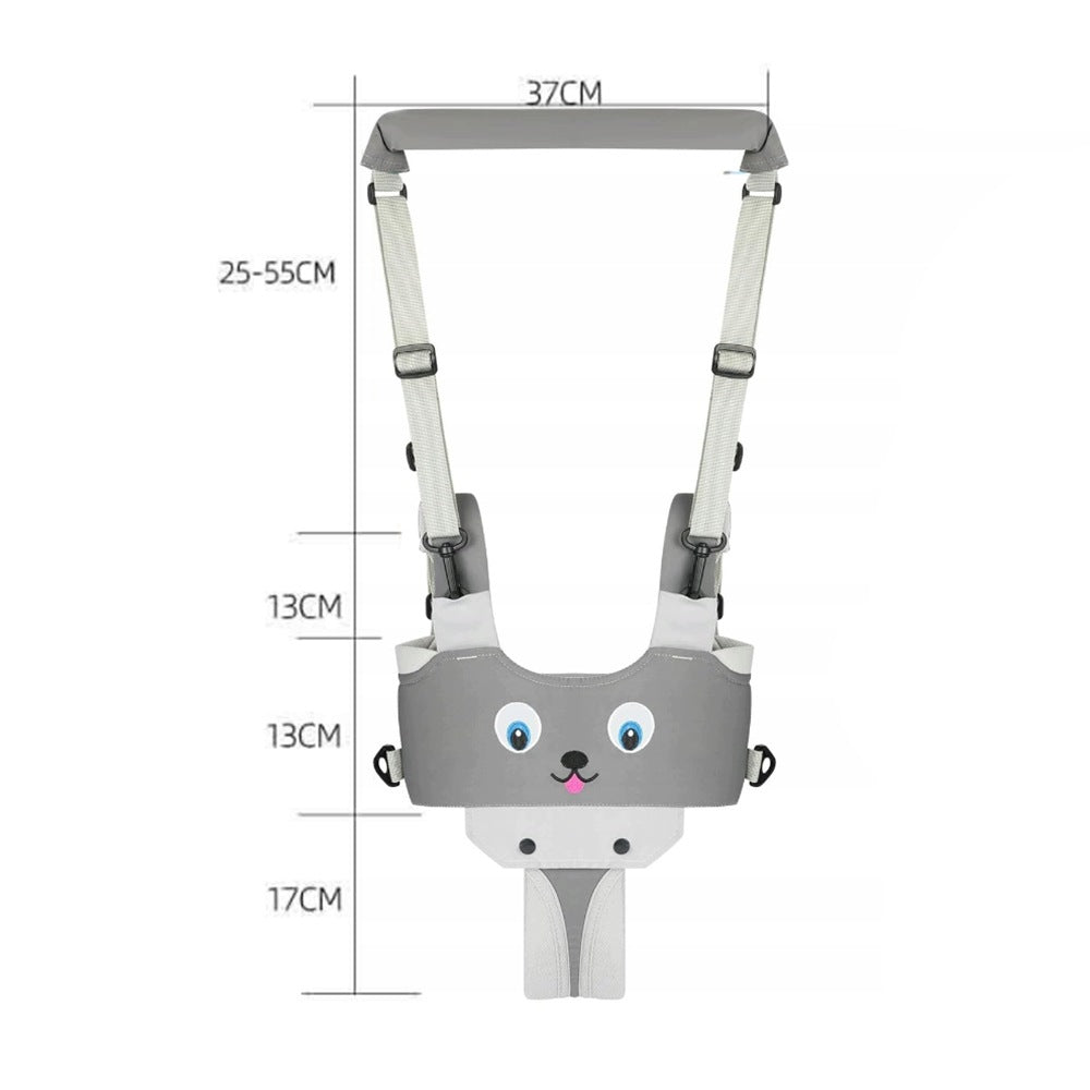 BABY WALKING LEARNING HARNESS ADJUSTABLE Color gray