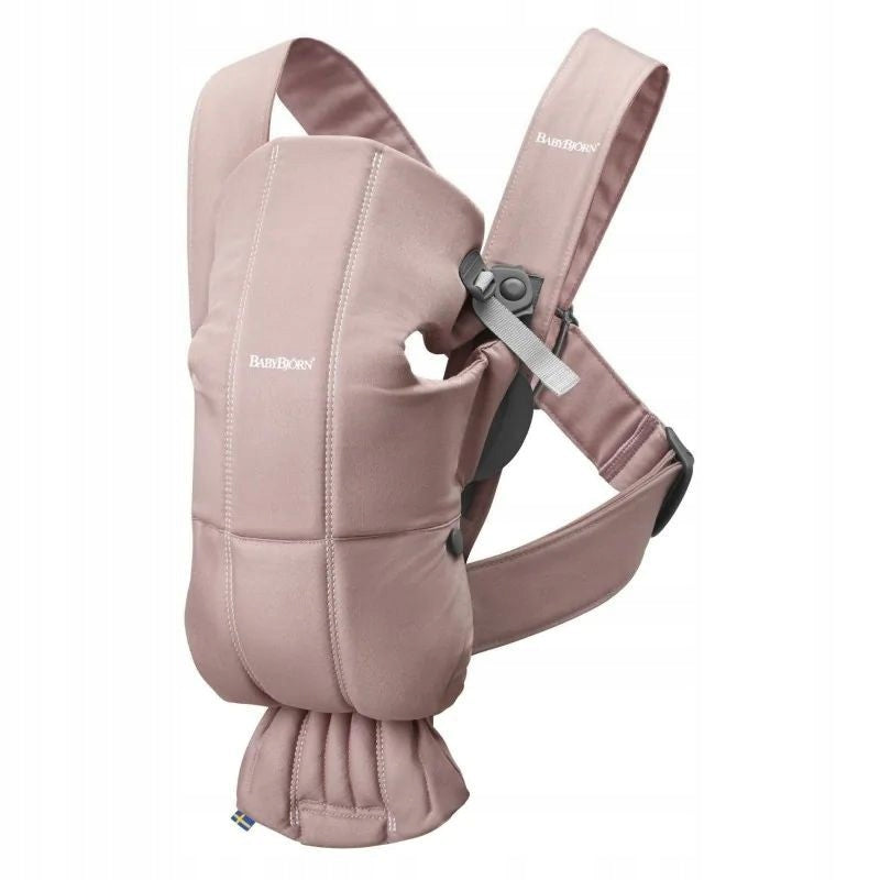 BABYBJORN MINI 3D Jersey Small Baby Carrier Light Grey Brand BabyBjörn