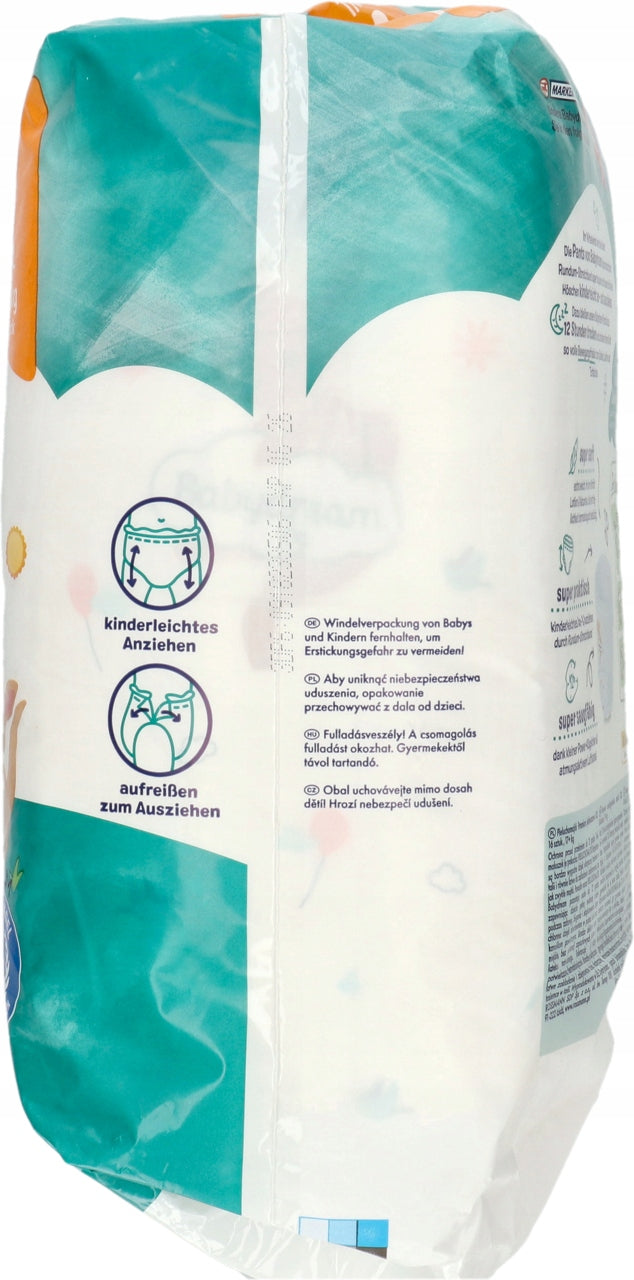 BABYDREAM Premium Diapers size 7 XXL 17+kg 16 pieces Diapers type disposable
