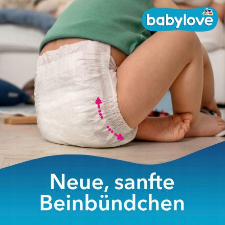 BABYLOVE DIAPERS NO. 5 DIAPERS 72 PIECES JUNIOR PREMIUM 10-16 kg Brand Babylove