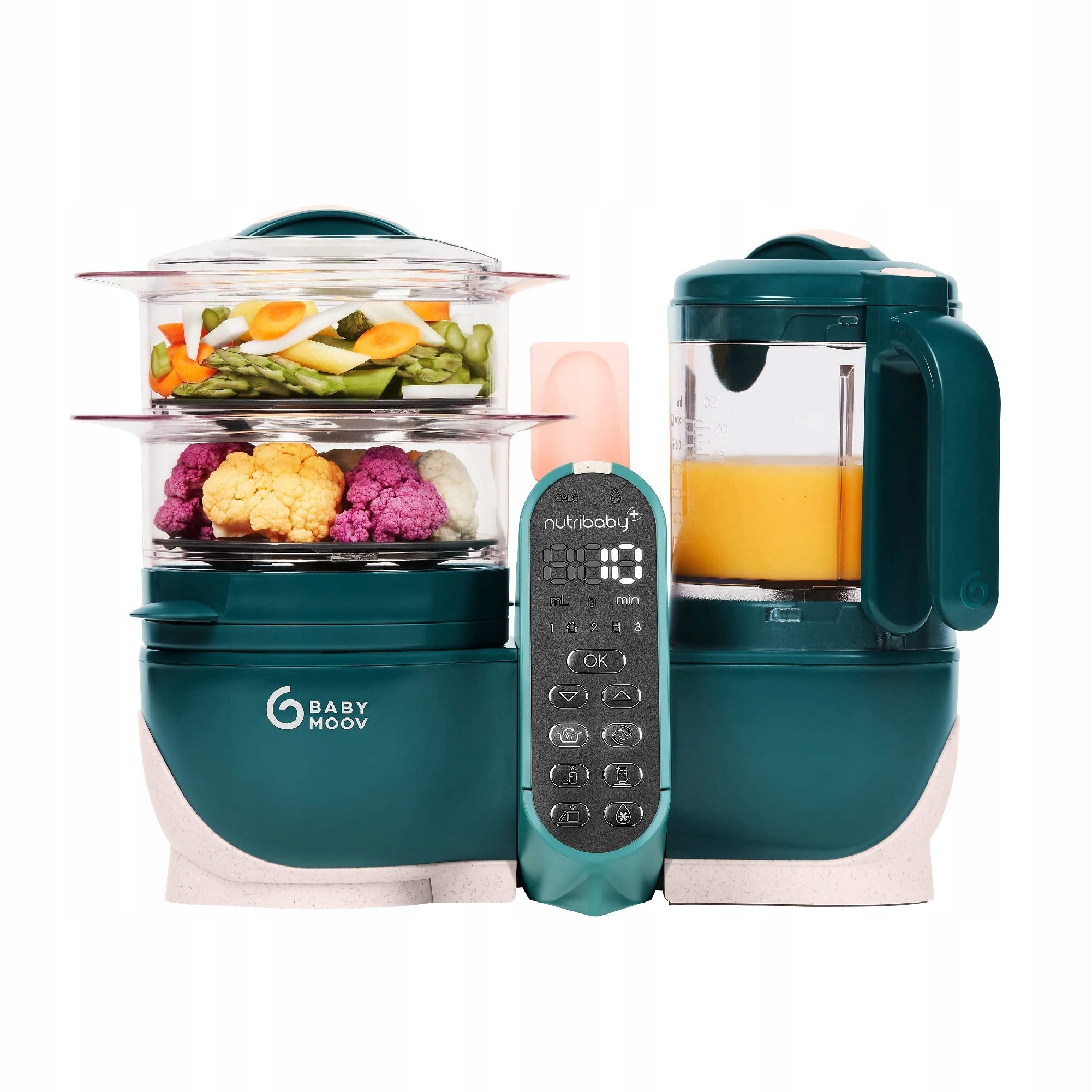 BABYMOOV Nutribaby Plus Green Infant Food Processor 2200ml
