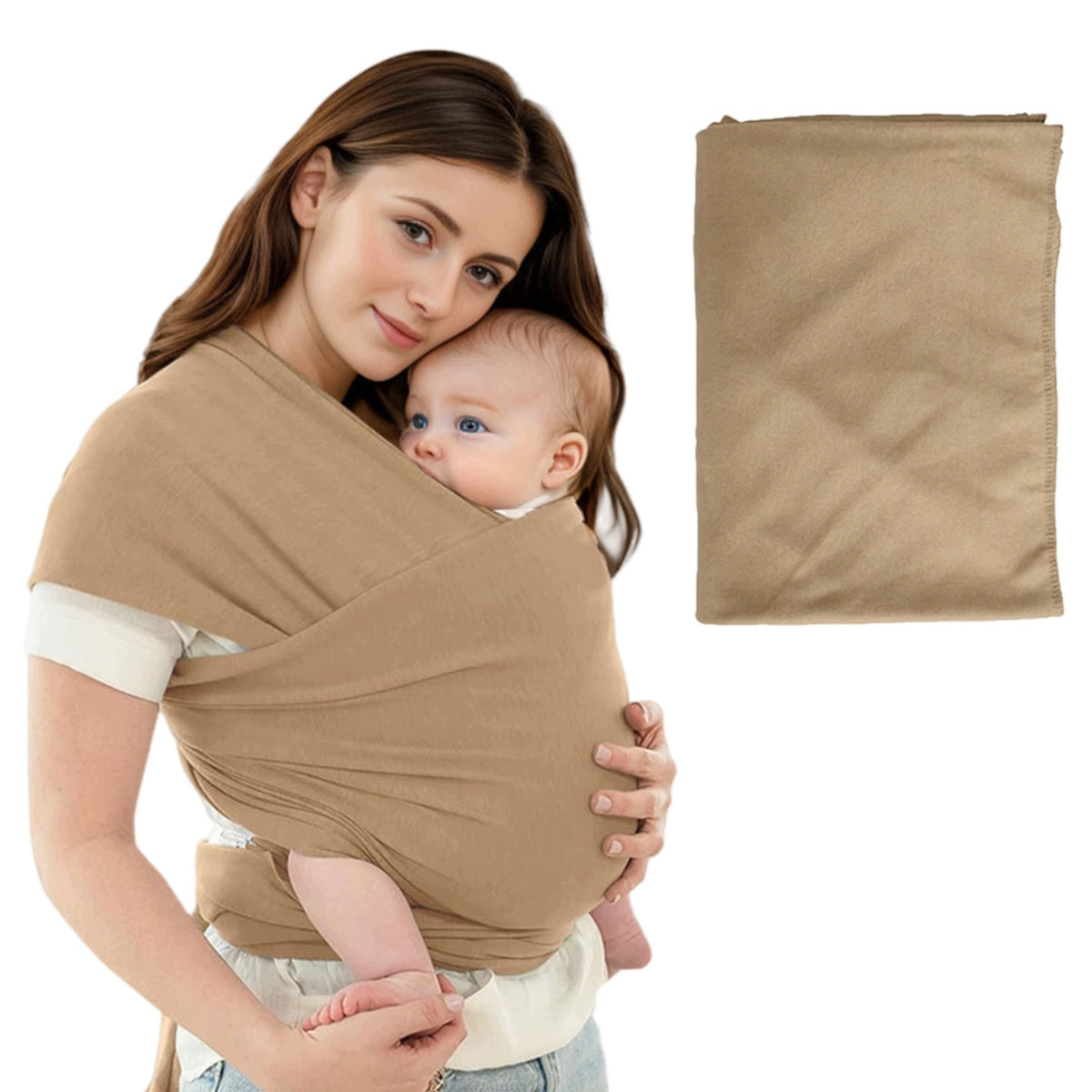 BABYWEARING SCARF MATERIAL CARRIER UP TO 20KG FOR PARENT