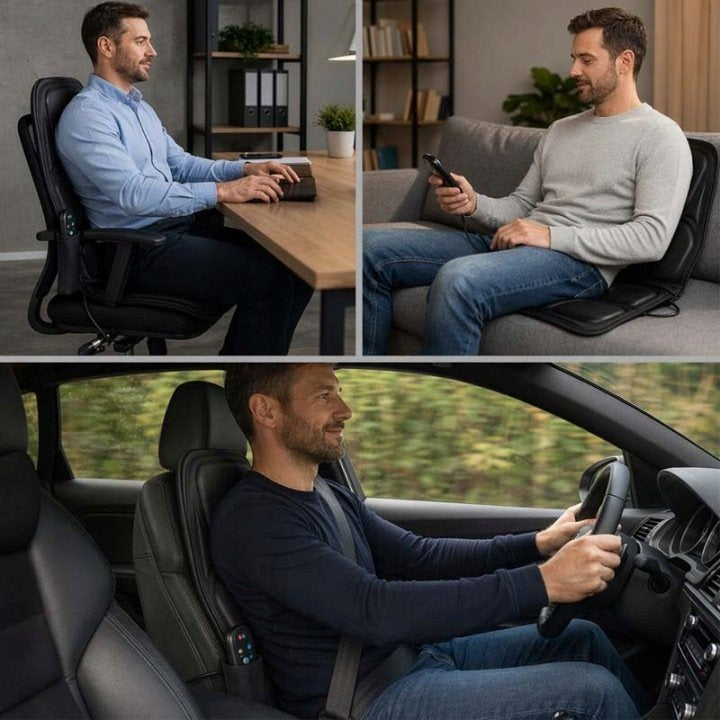 BACK MASSAGE MAT SPINE FOR CAR SEAT WITH HEATING FUNCTION Medical device no