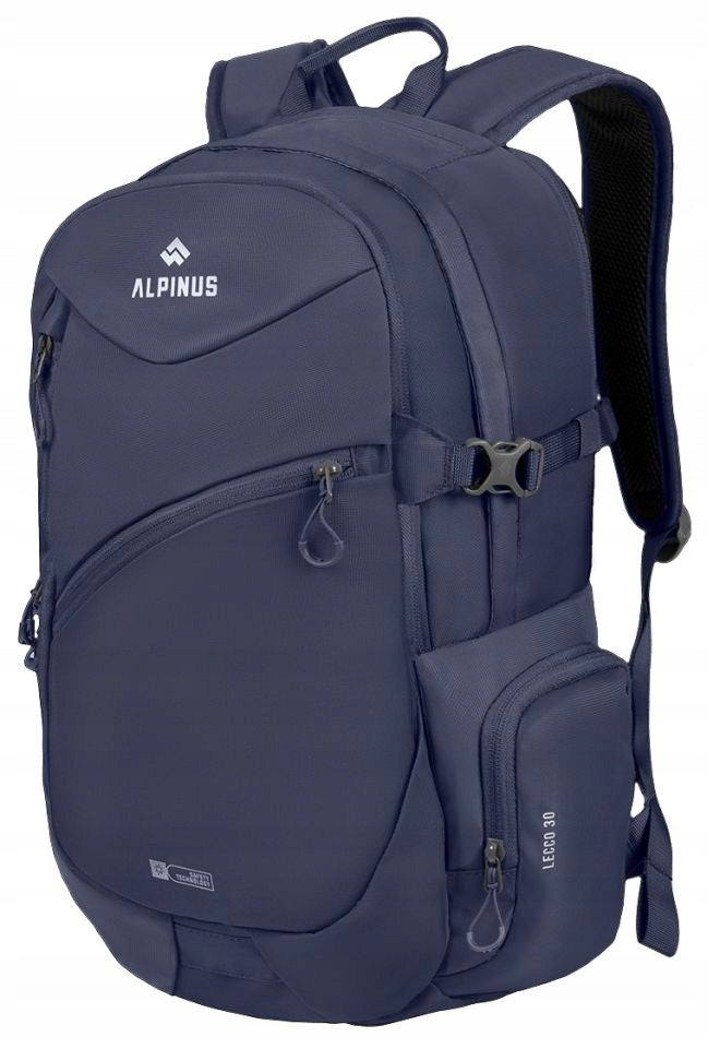BACKPACK ALPINUS URBAN SPORTS TOURIST LAPTOP NAVY BLUE LECCO 30L Packaging status original