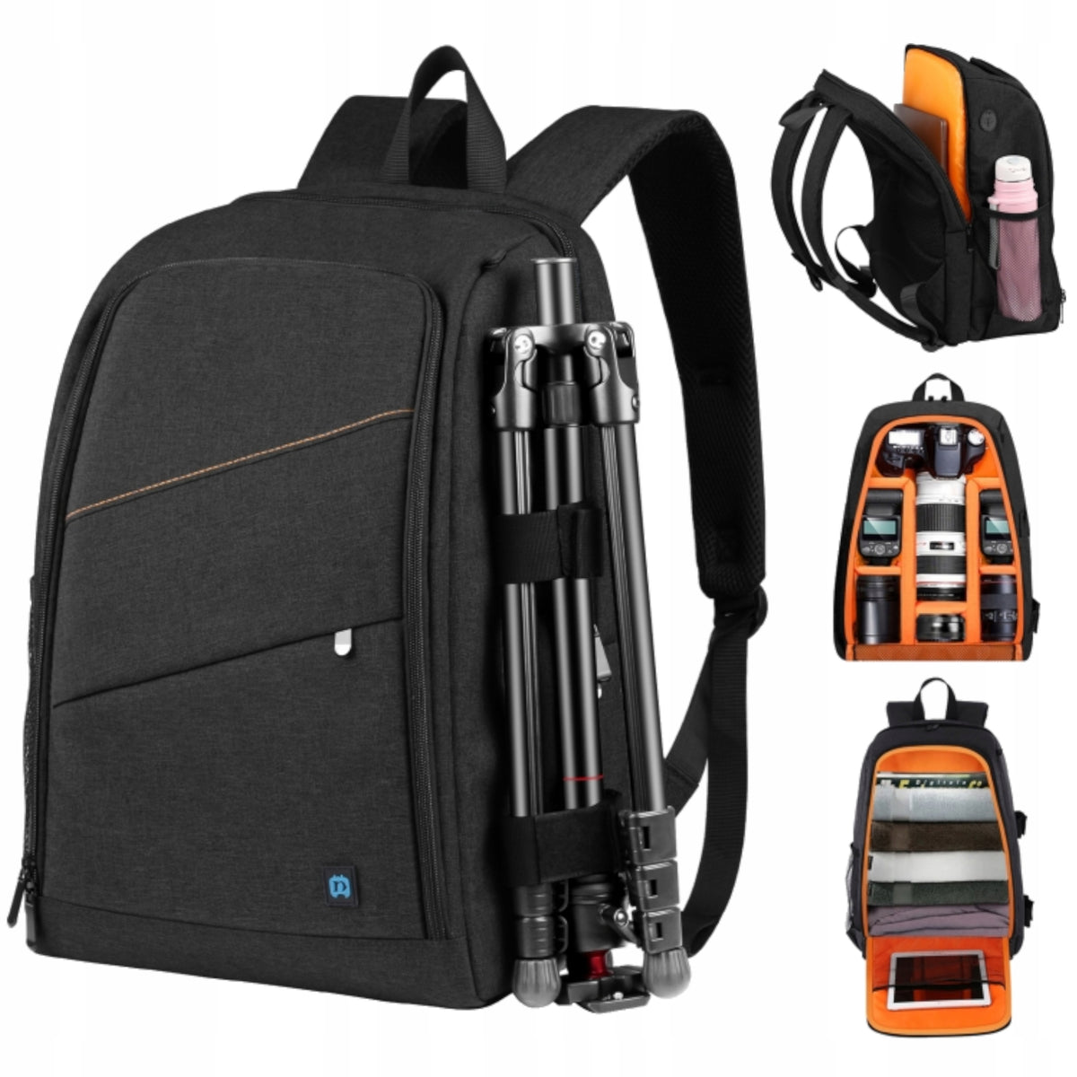 BACKPACK CAMERA BAG CANON NIKON SONY LAPTOP CAMERA GOPRO