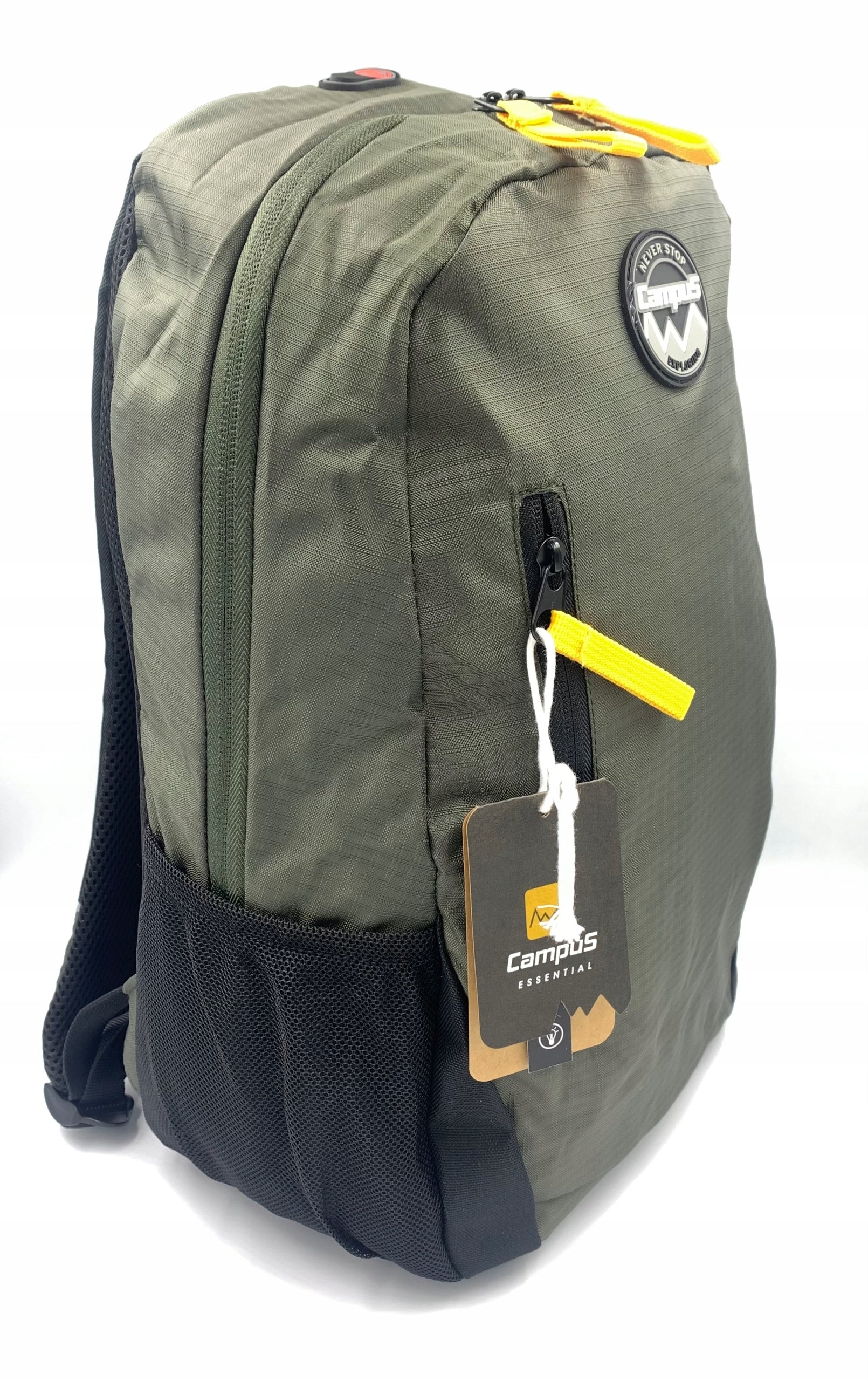 BACKPACK CAMPUS EXPLORING 18L SCHOOL HIKING olive khaki green camo