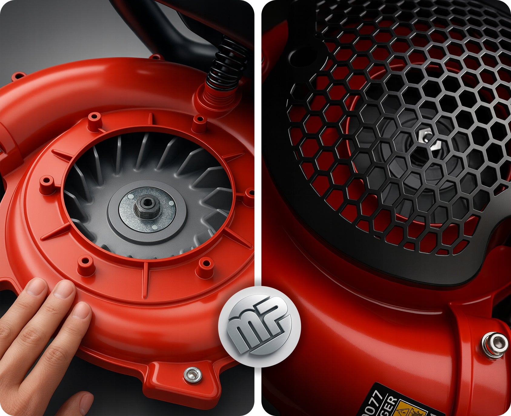 BACKPACK DIESEL BLOWER 370km/h 24m3/min LEAVES Garden MAJSTER mp0077 Manufacturer code MP0077-NN