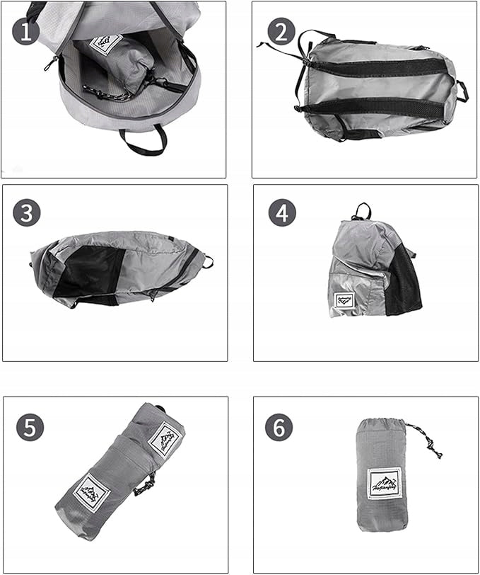 BACKPACK FOLDABLE WATERPROOF ULTRALIGHT HIKING MOUNTAIN Brand no brand