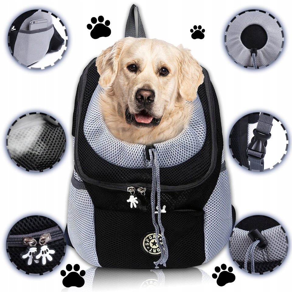BACKPACK FOR CAT DOG TRANSPORTER BAG SAFE M