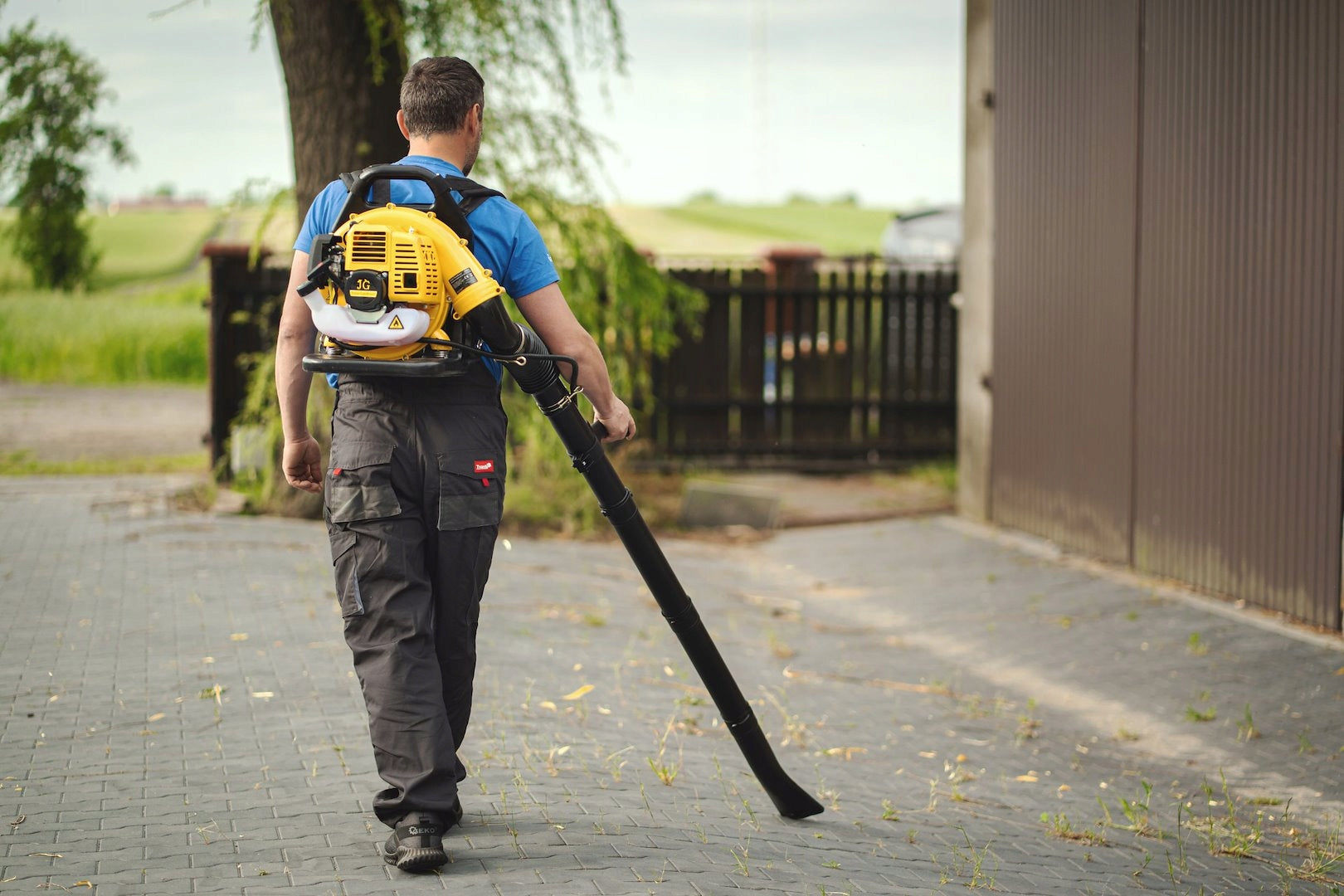 BACKPACK LEAF BLOWER FOR GARDEN - SNOW, STRONG, 320 KM/H Packaging status original