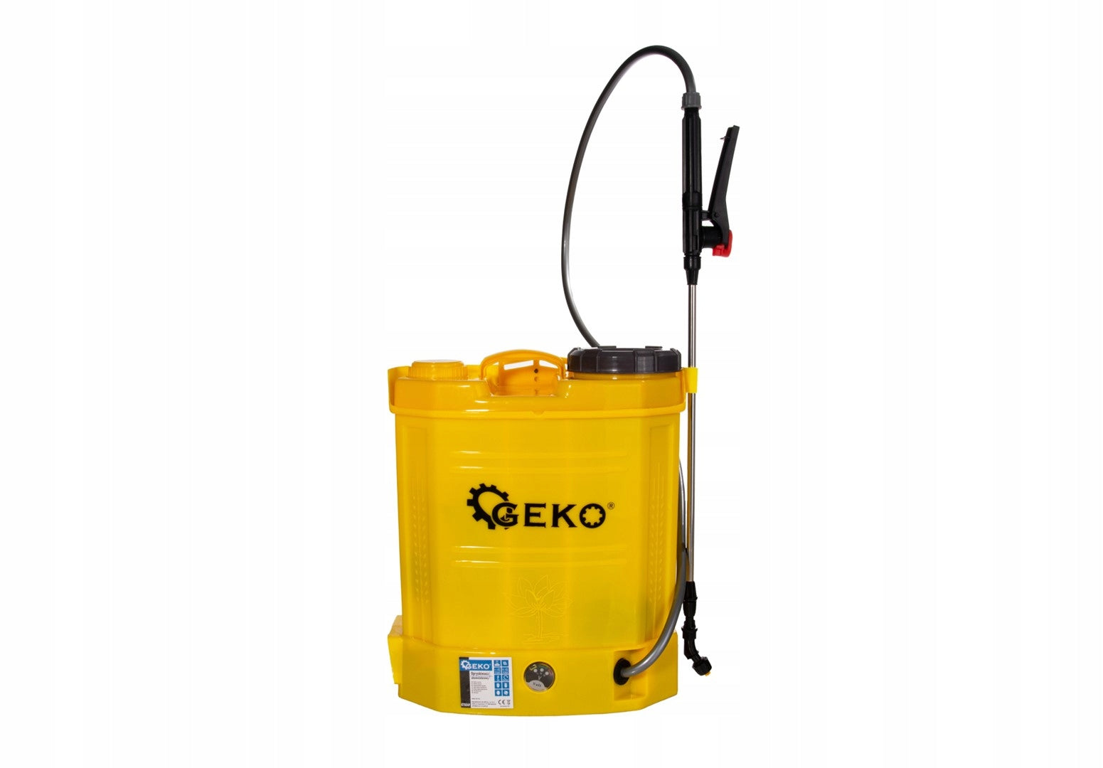 BACKPACK PRESSURE CORDLESS SPRAYER 12L 8Ah 7 NOZZLES LANCE 100CM Power supply rechargeable battery