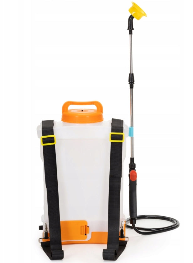 BACKPACK SPRAYER 21V ELECTRIC 10L PRESSURE GARDEN NOZZLES STRONG Tank capacity 10 l