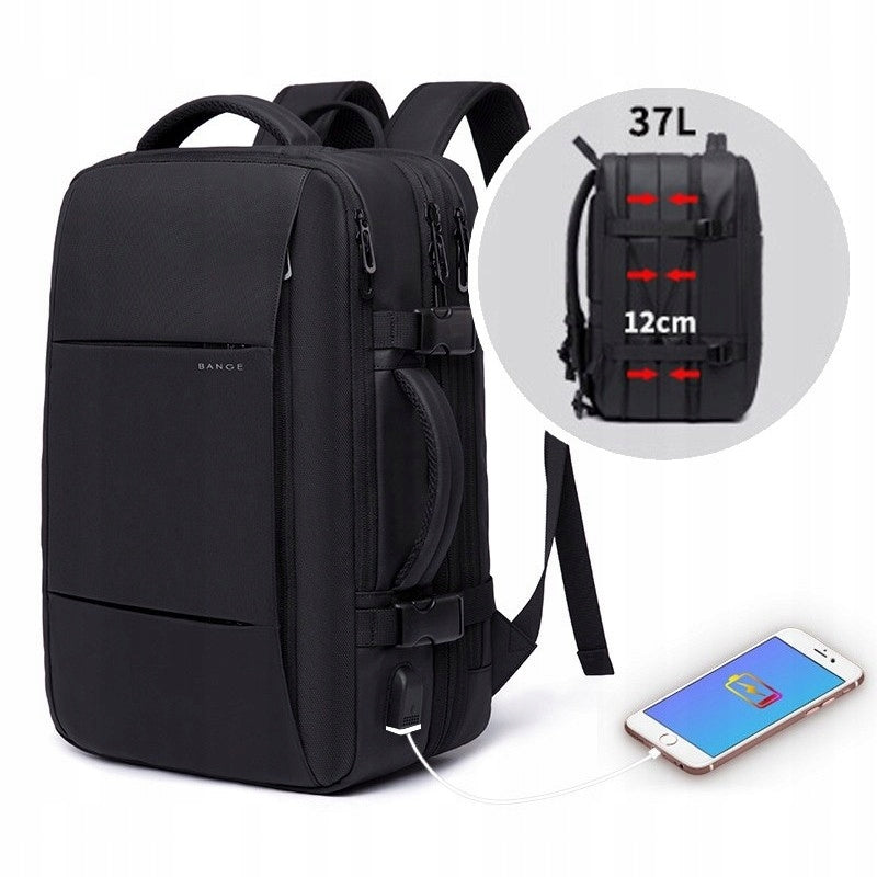 BACKPACK SUITCASE 2in1 BANGE for LAPTOP EXPANDABLE FOR AIRPLANE