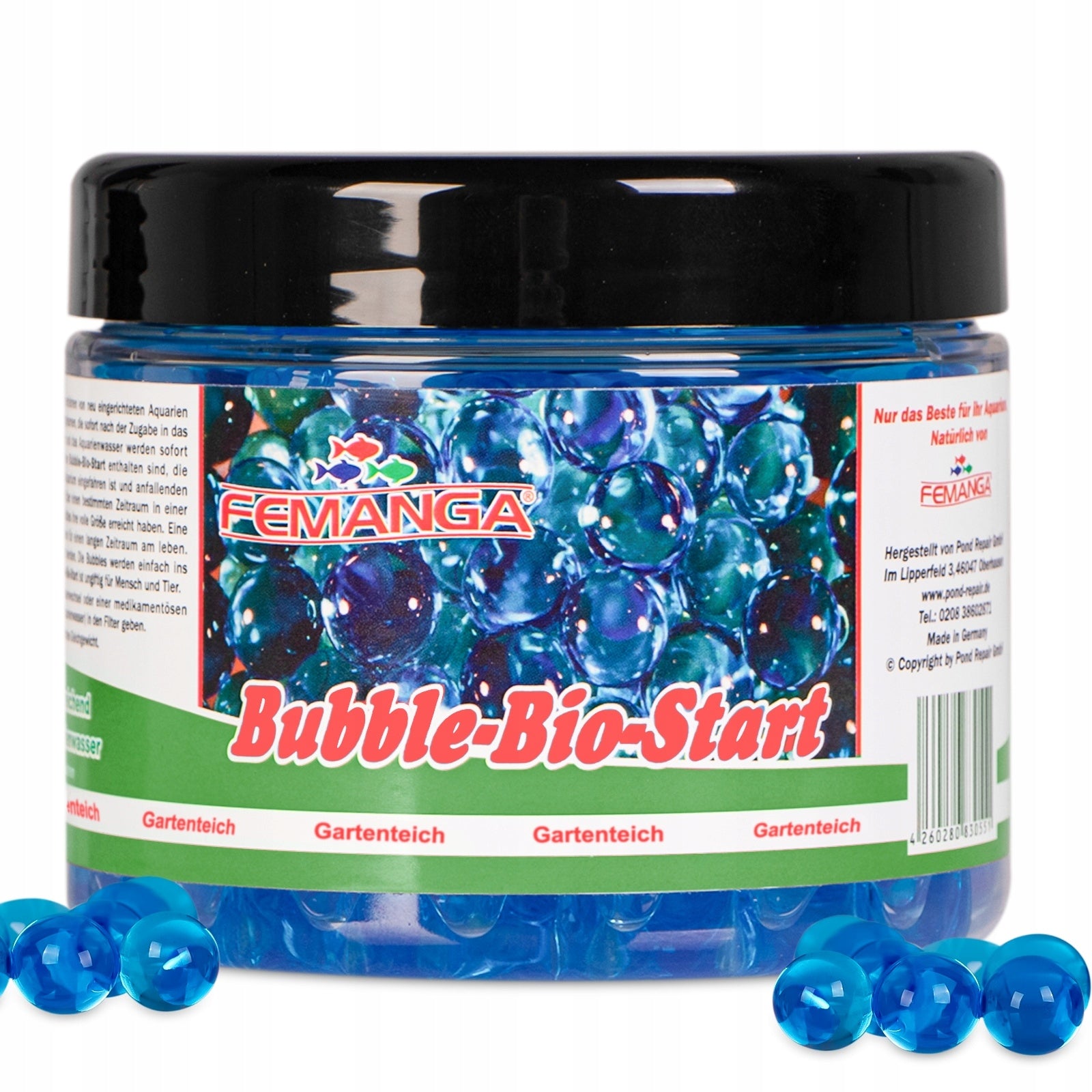 BACTERIA FOR POND BIOLOGICAL START GEL BALLS 500ML
