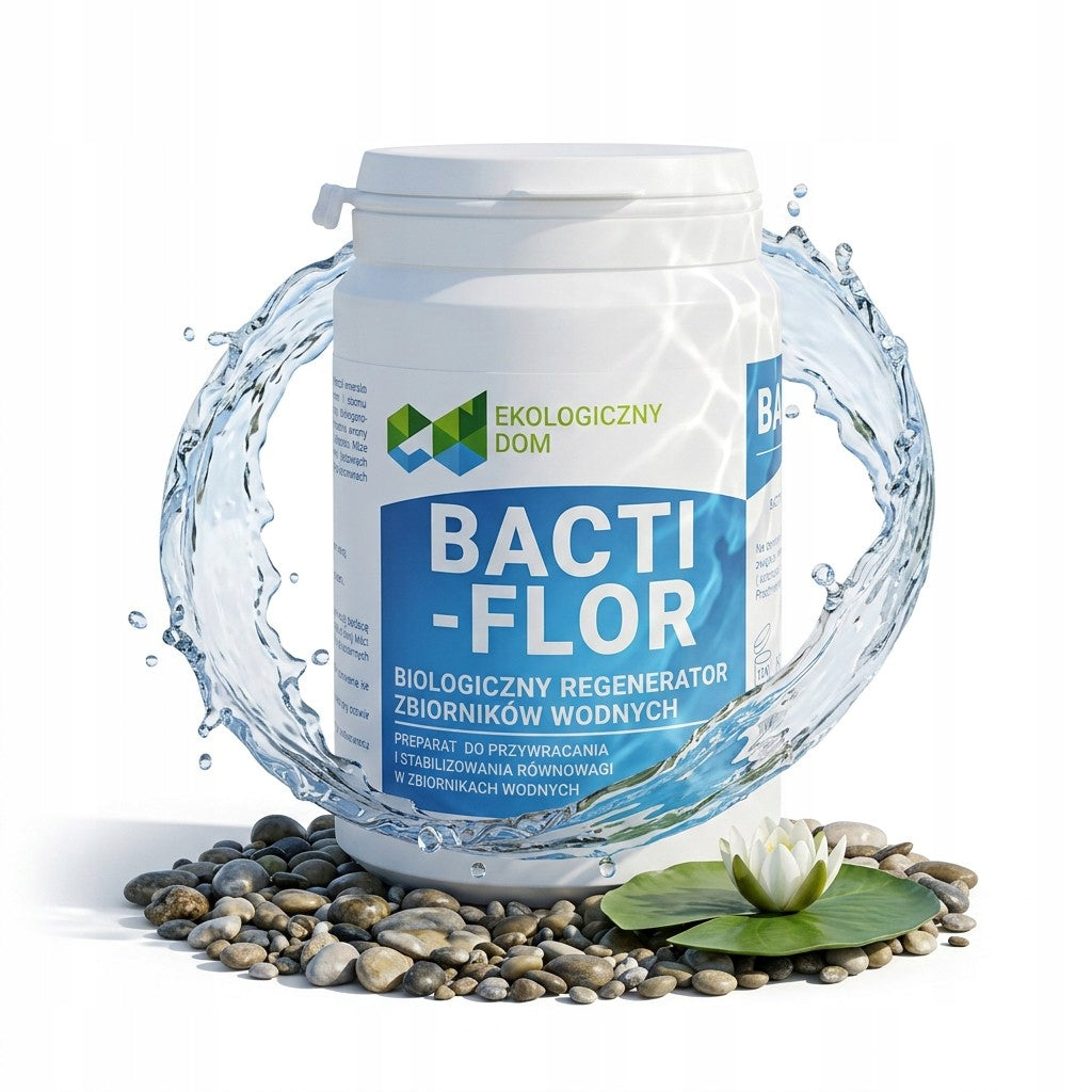 BACTERIA FOR POND Biological Joint Mesh Regenerator Bacti-Flor 500g 20m3 Packaging status original