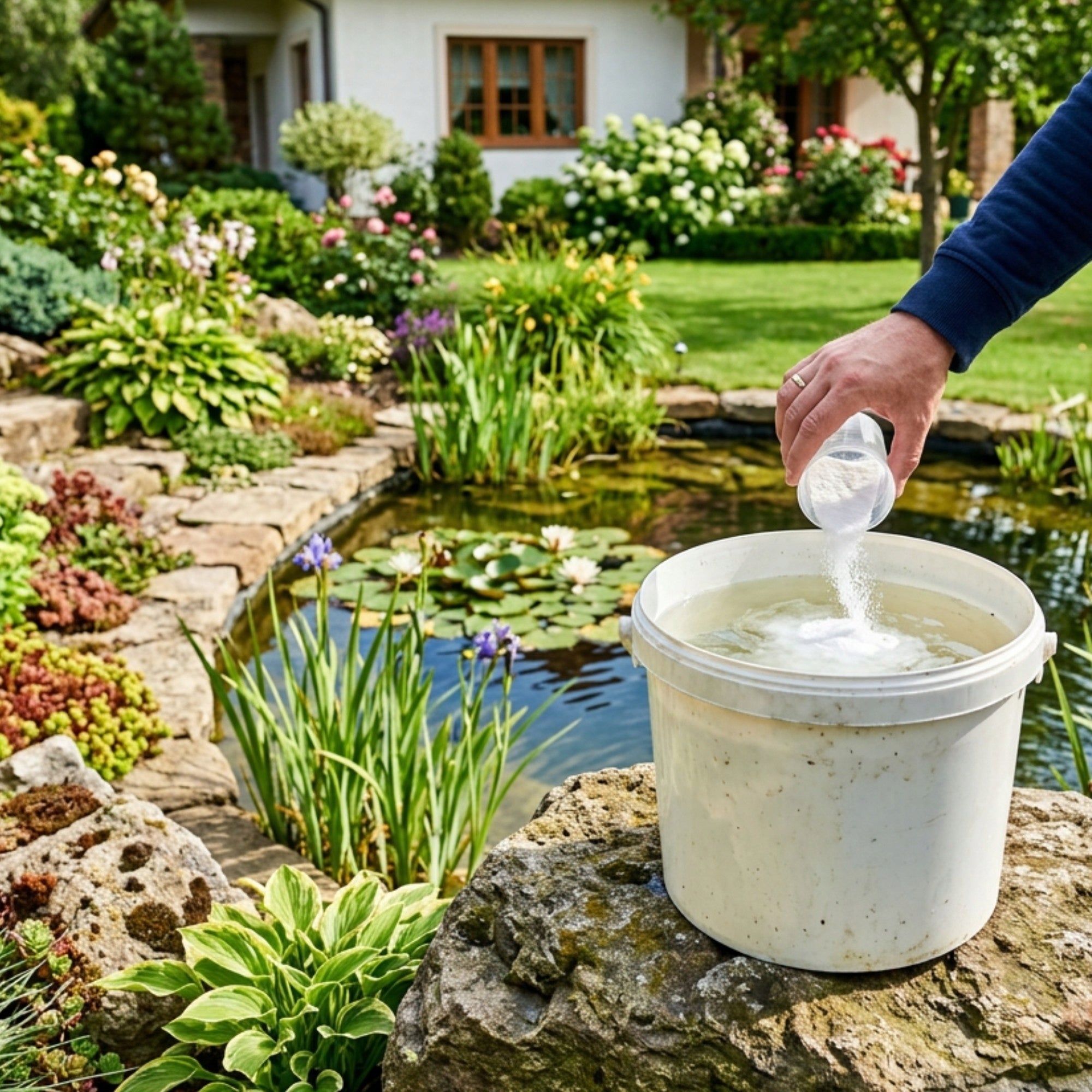BACTERIA FOR POND Biological Joint Mesh Regenerator Bacti-Flor 500g 20m3 Weight 0.5 kg