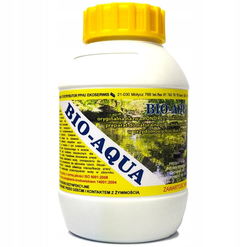 BACTERIA for pond Bio Aqua for GREEN WATER REMOVES ALGAE CLARIFIES WATER IN MESH