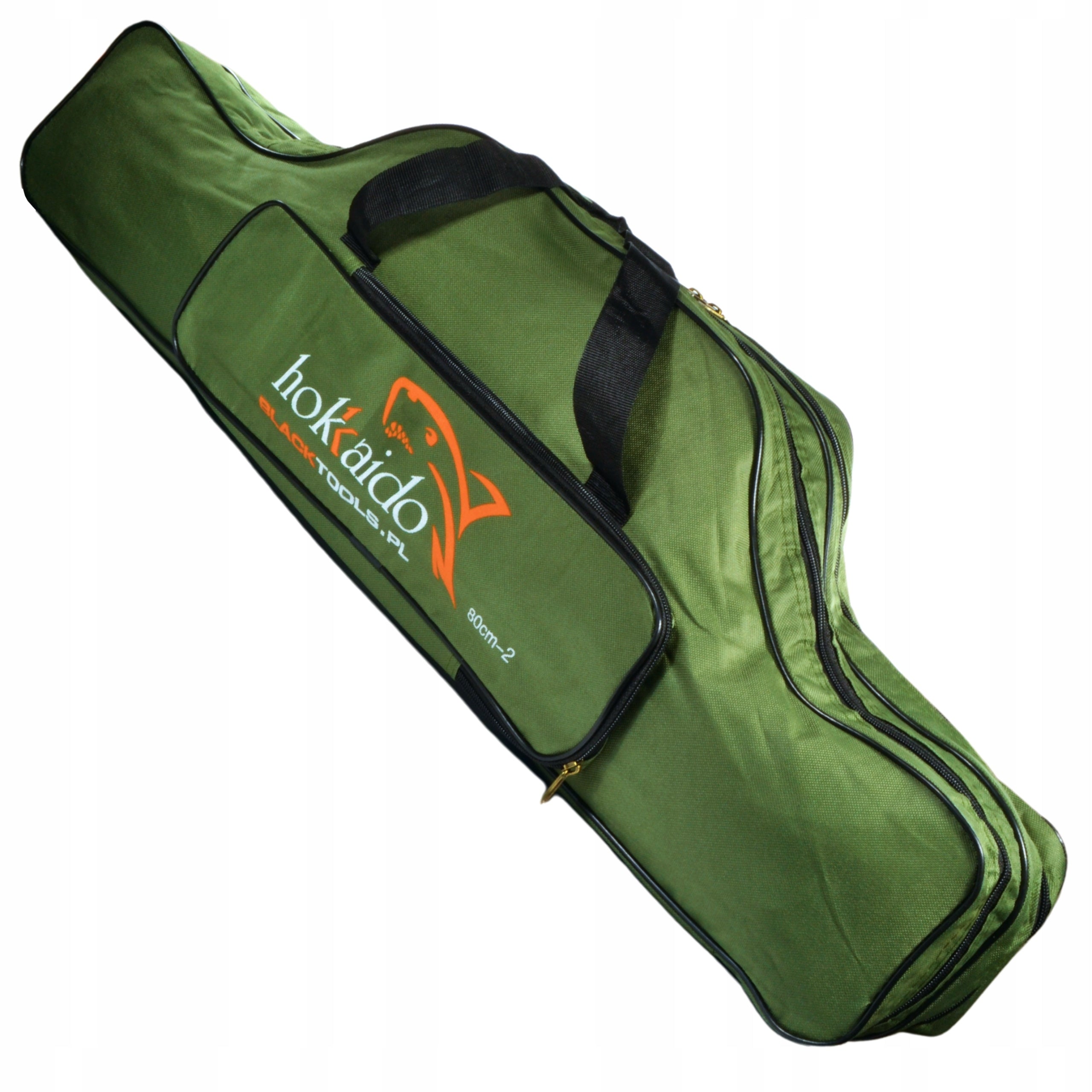 BAG COVER FISHING ROD 2+1 chambers 80cm HOKKAIDO FOR ANGLER Manufacturer code W13019