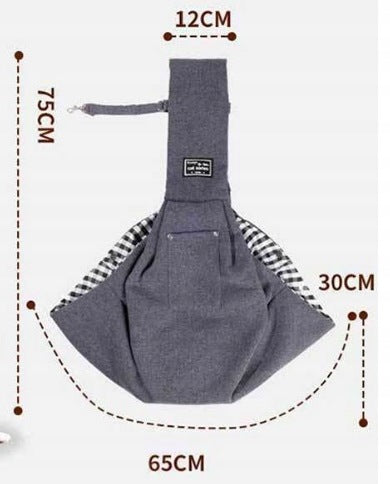 BAG SHOULDER NET FOR CARRYING ANIMAL DOG TRANSPORTER BACKPACK CARRIER Packaging status original