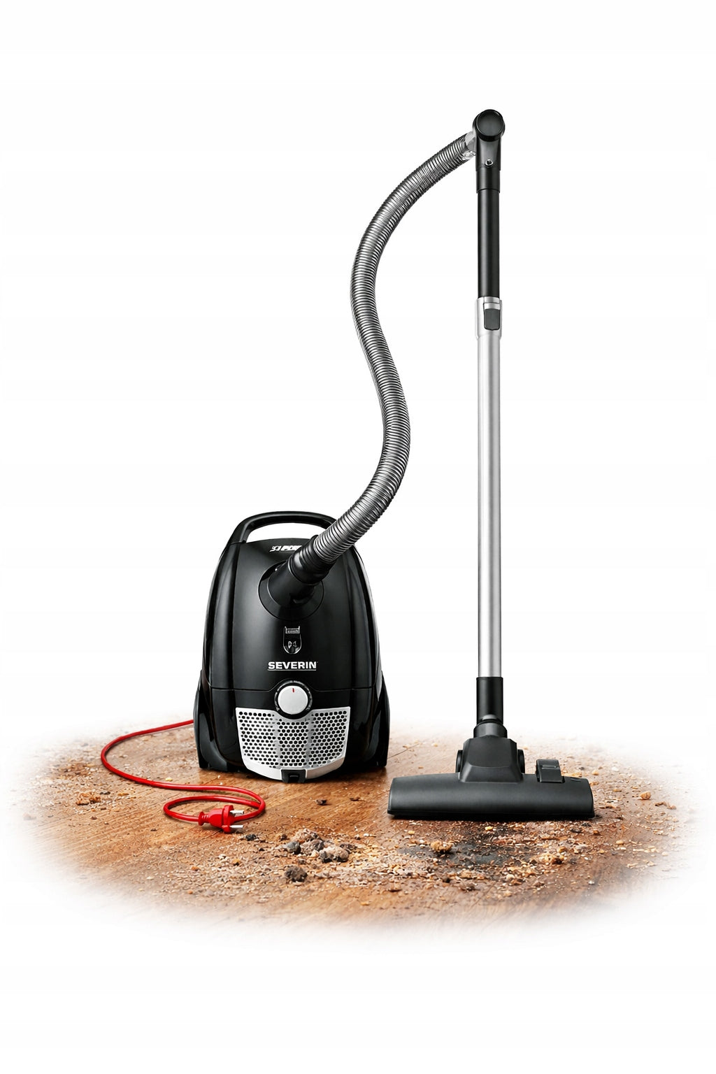 BAGGED VACUUM CLEANER 750W 2L 8M BLACK GREY SEVERIN BC7030