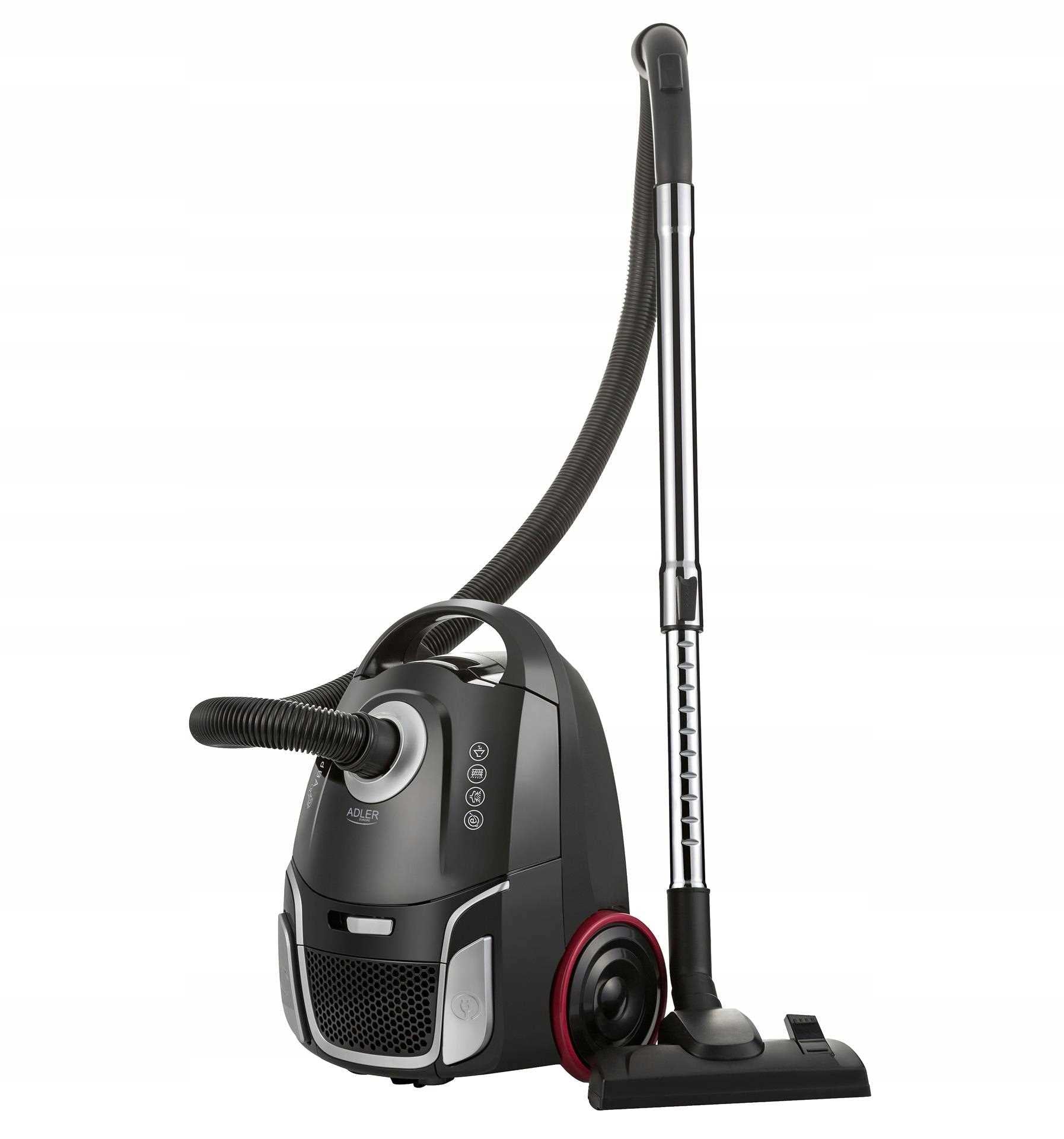 BAGGED VACUUM CLEANER POWERFUL TRADITIONAL 2200W 17 kPa HEPA Lightweight and Quiet 65dB Packaging status original