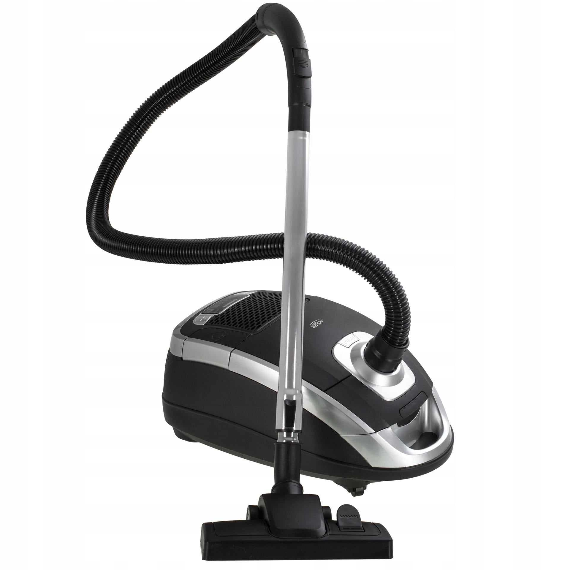 BAGGED VACUUM CLEANER QUIET 18 kPa 3200W EPA 5 PROGRAMS RUBBER WHEELS PARQUET Brand ADLER
