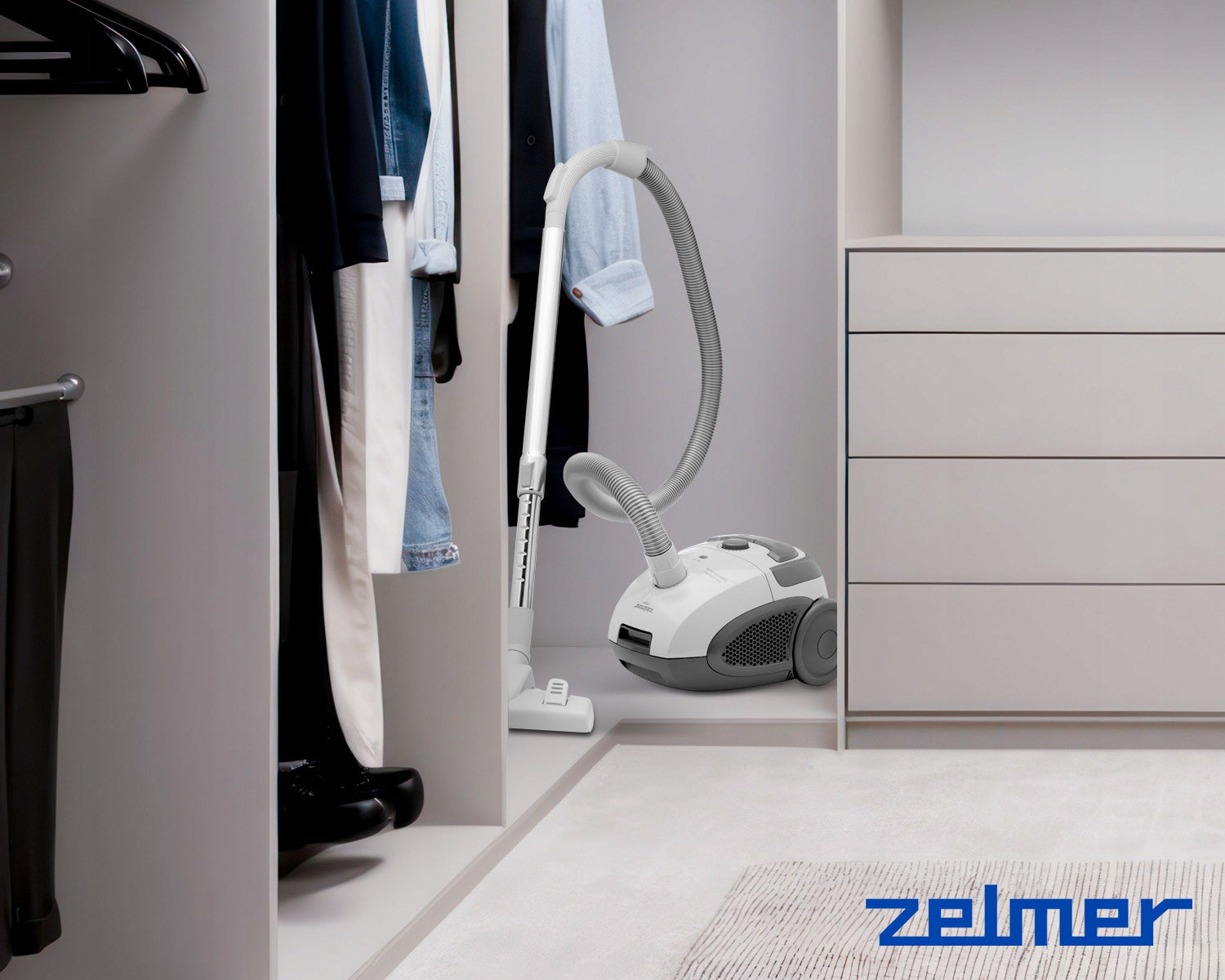 BAGGED VACUUM CLEANER ZELMER TRADITIONAL JÓZEK WITH FILTER + ECO 800W TIPS Brand Zelmer