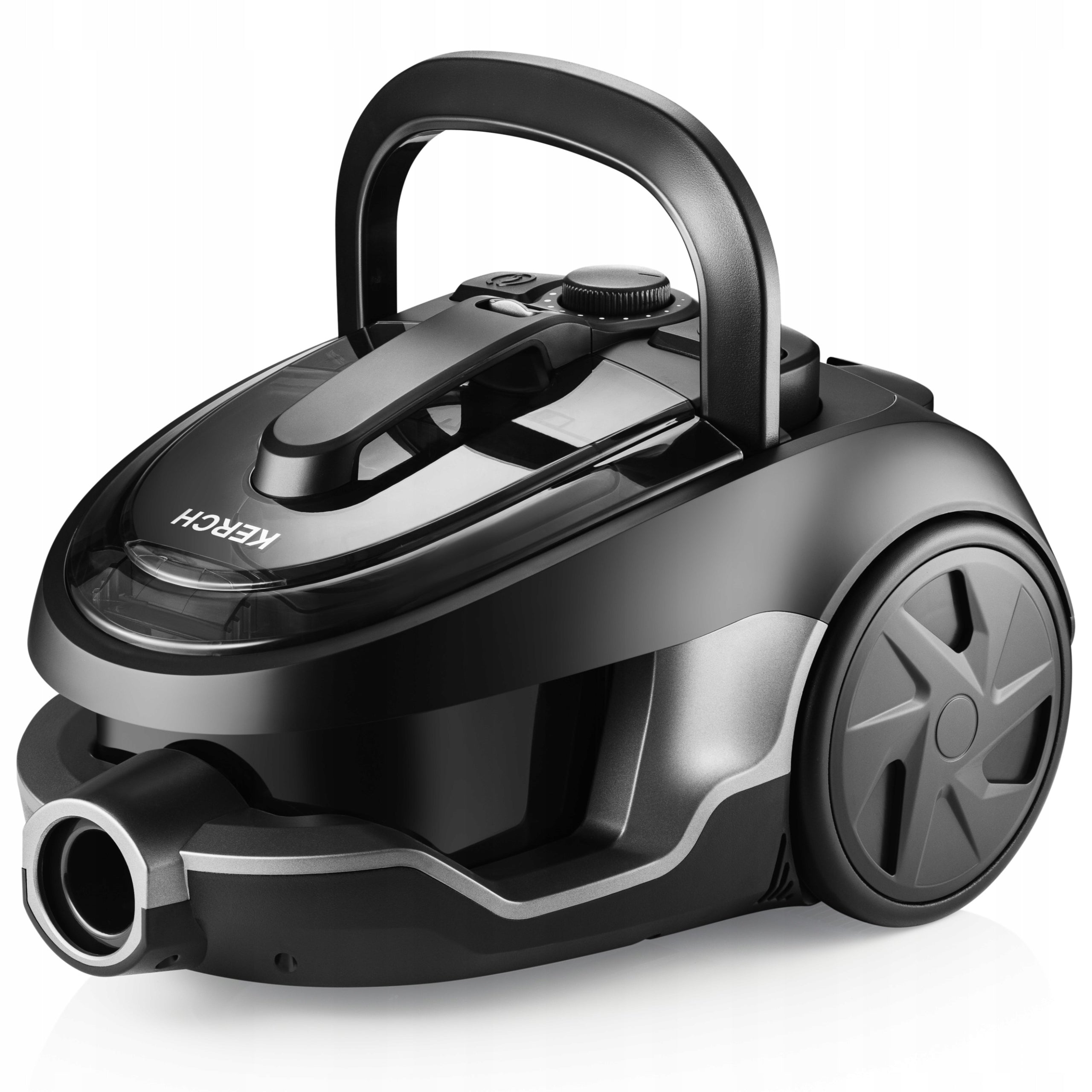 BAGLESS CYCLONE VACUUM CLEANER KERCH MASTER 4000W 2.5L +TURBO BRUSH Dominant color gray
