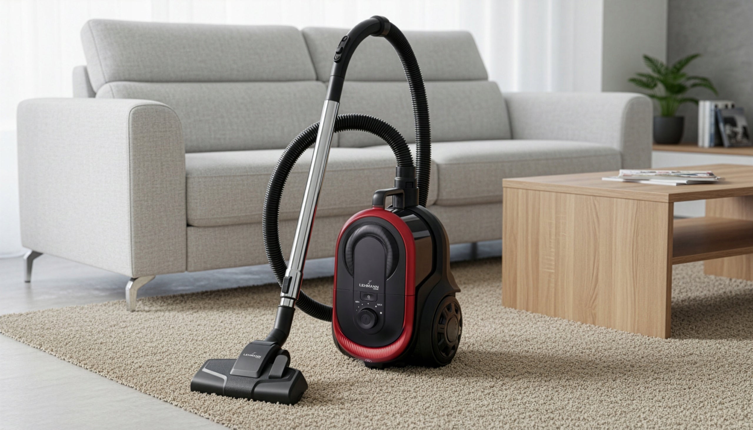 BAGLESS CYCLONE VACUUM CLEANER WITH POWER CONTROL 2x HEPA FILTER POWERFUL 4000W Power rating 900 W