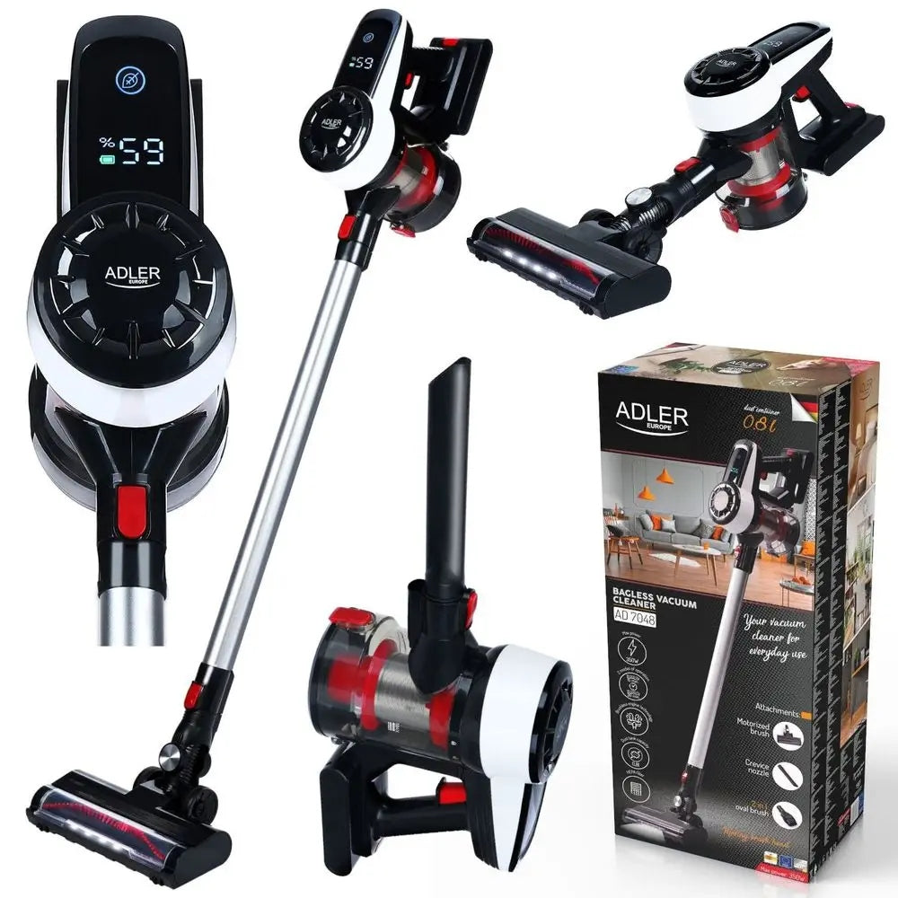 BAGLESS VACUUM CLEANER CORDLESS VERTICAL CYCLONE HANDHELD 30 MIN WORK EAN (GTIN) 5903887809580