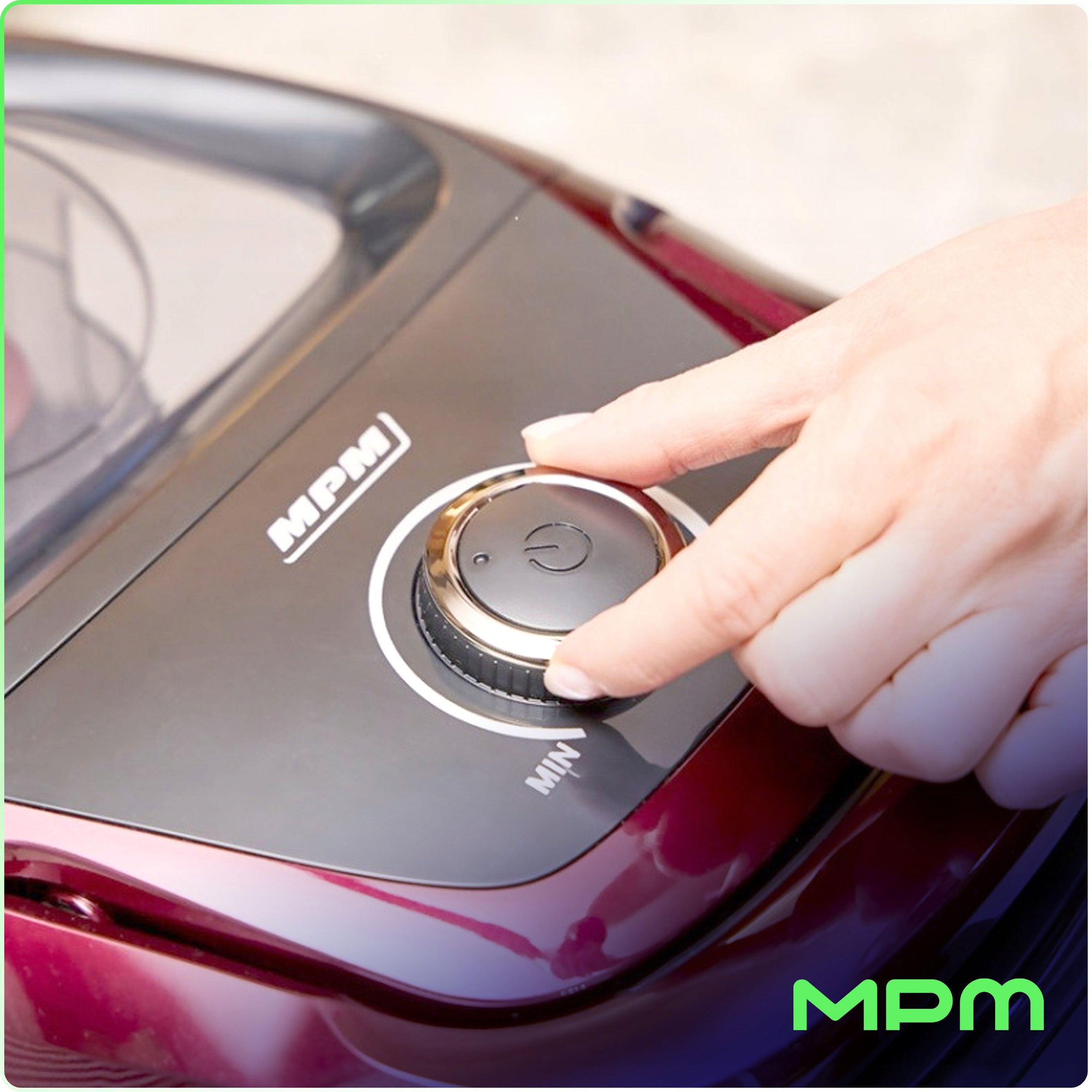 BAGLESS VACUUM CLEANER MPM MOD-61 CYCLONE POWERFUL 850W HEPA13 TURBO BRUSH Power rating 850 W