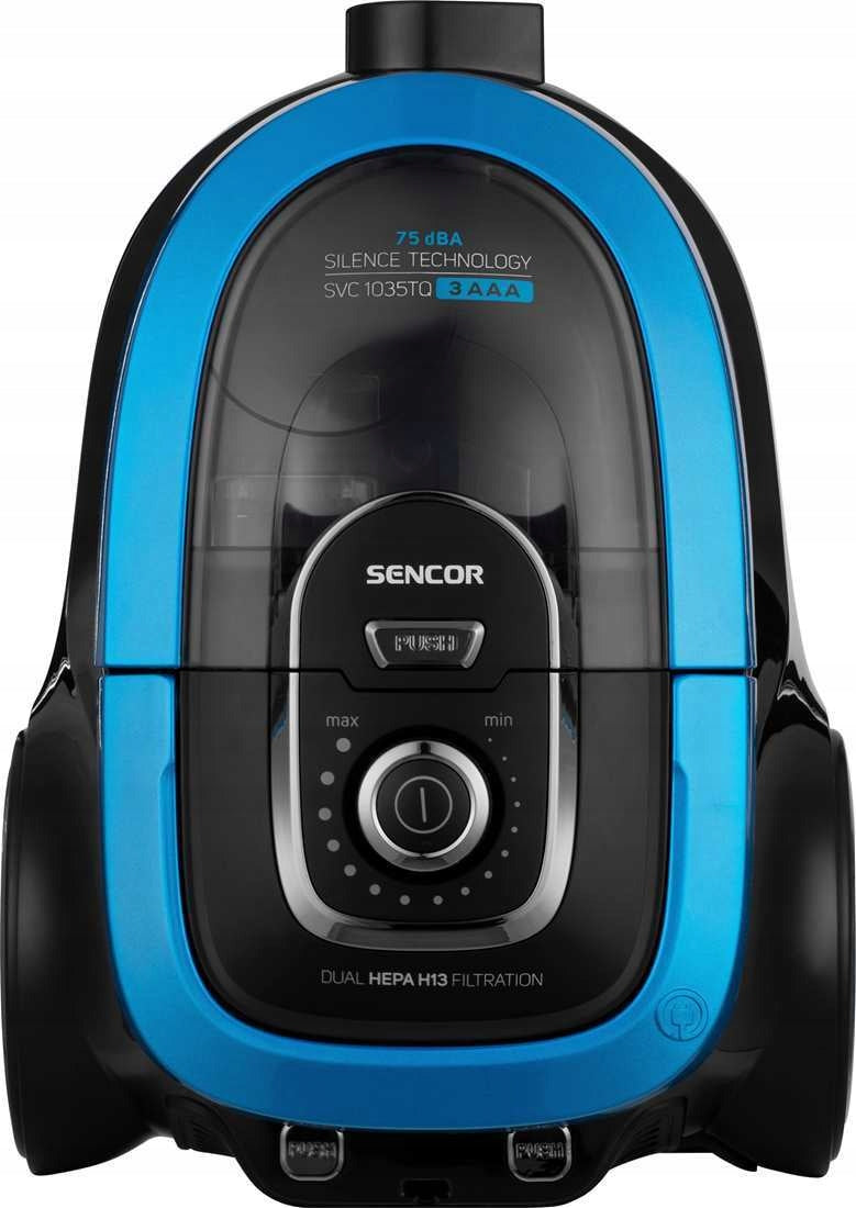 BAGLESS VACUUM CLEANER SENCOR SVC 1035TQ 3AAA Operating range 10 m