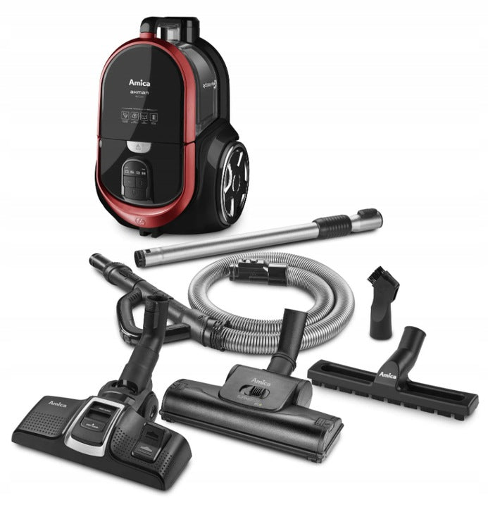 BAGLESS VACUUM CLEANER VM4012 TURBO BRUSH CONTROL IN HANDLE AMICA