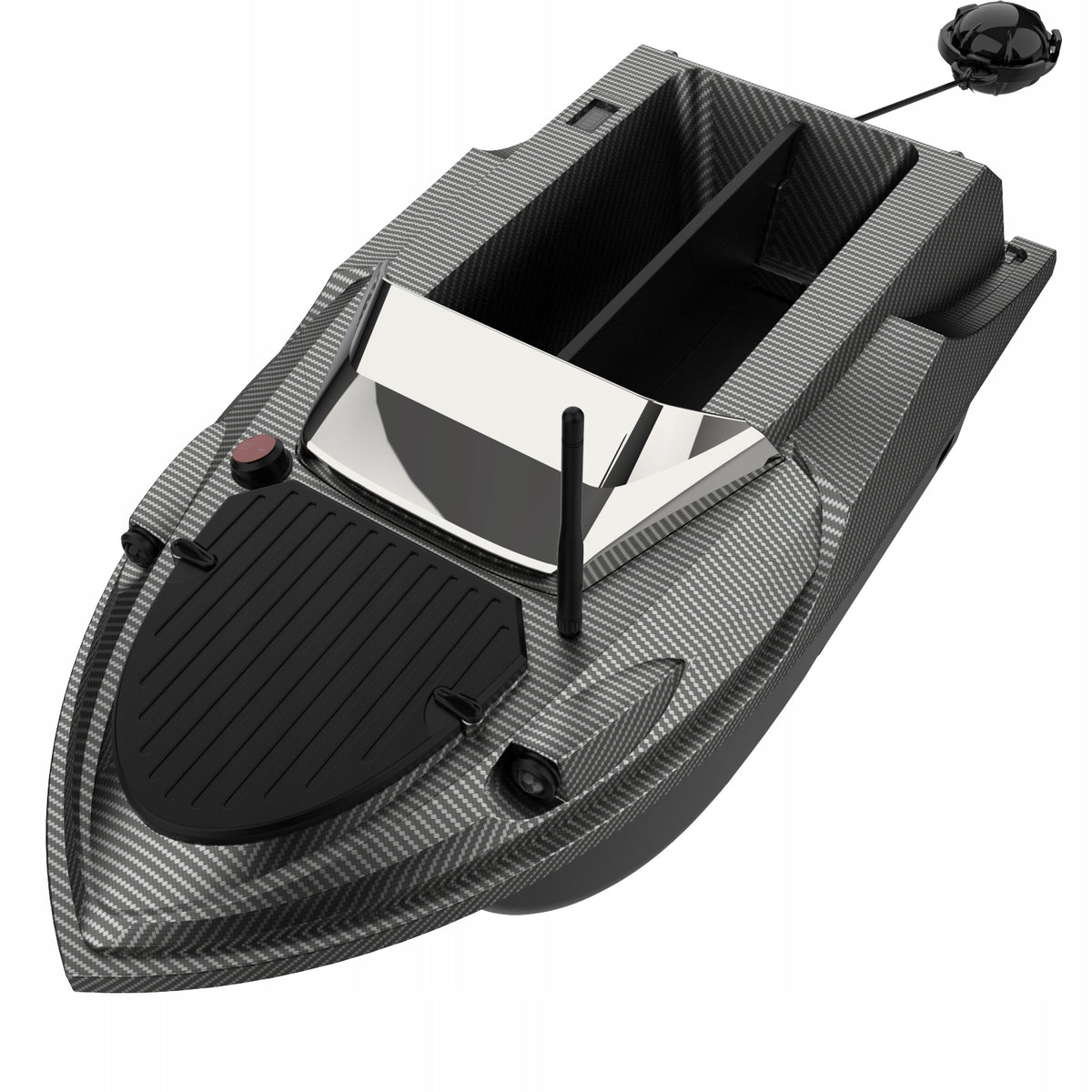 BAIT BOAT FLYTEC V080 GPS, BATTERY 20000mah - SOUNDER, BAG 15km/h Packaging status original