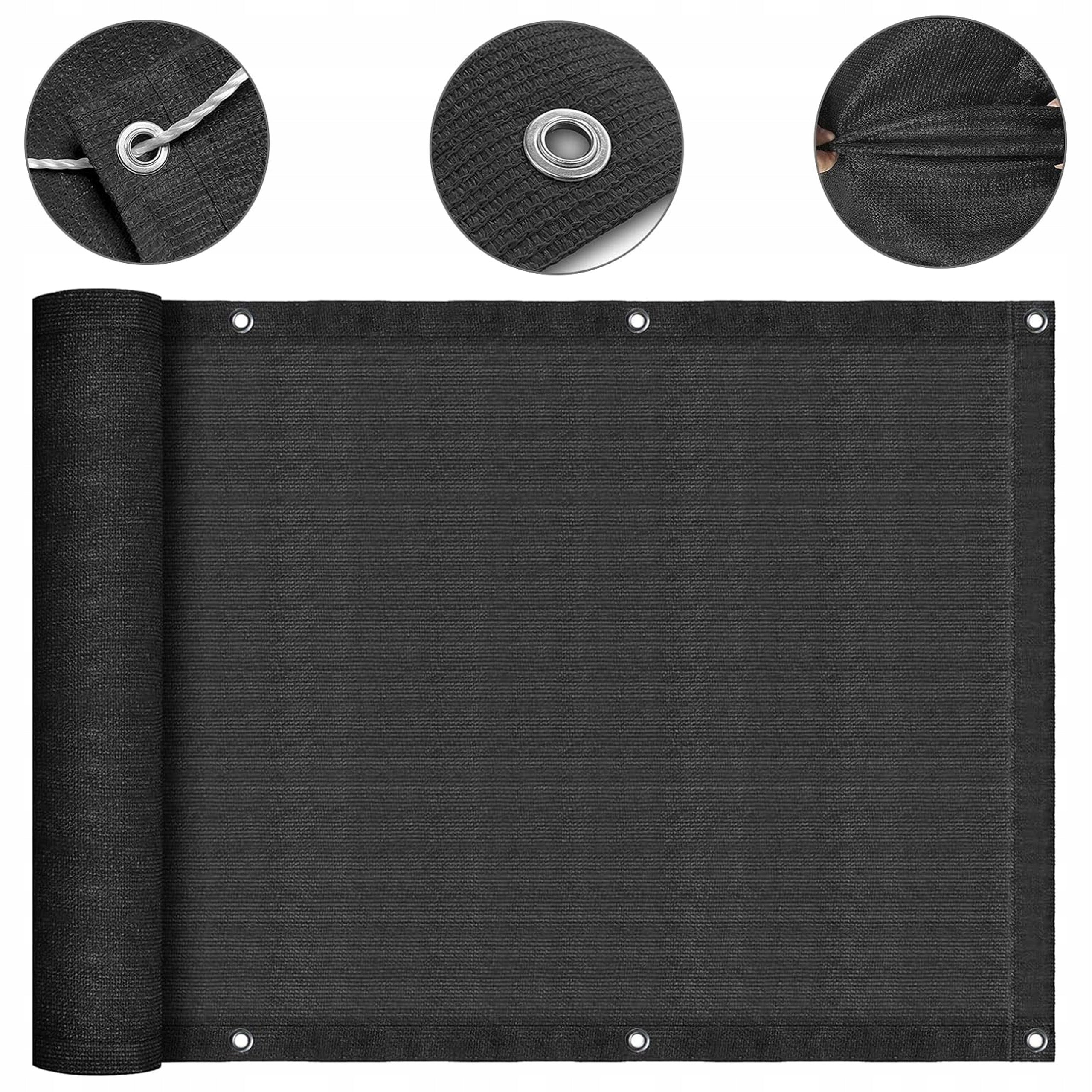 BALCONY COVER TERRACE SUN NET UV 95% 180g 1x5 m