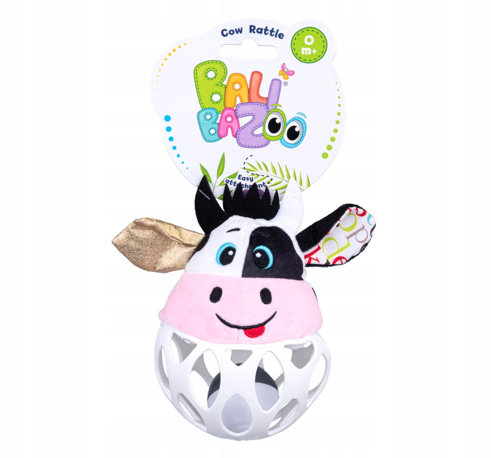 BALIBAZOO COW BALL RATTLE