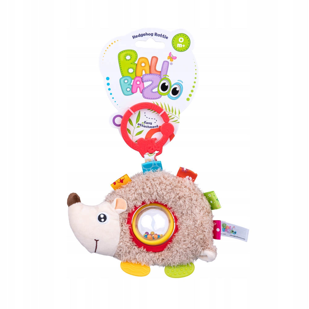 BALIBAZOO PENDANT HEDGEHOG RATTLE