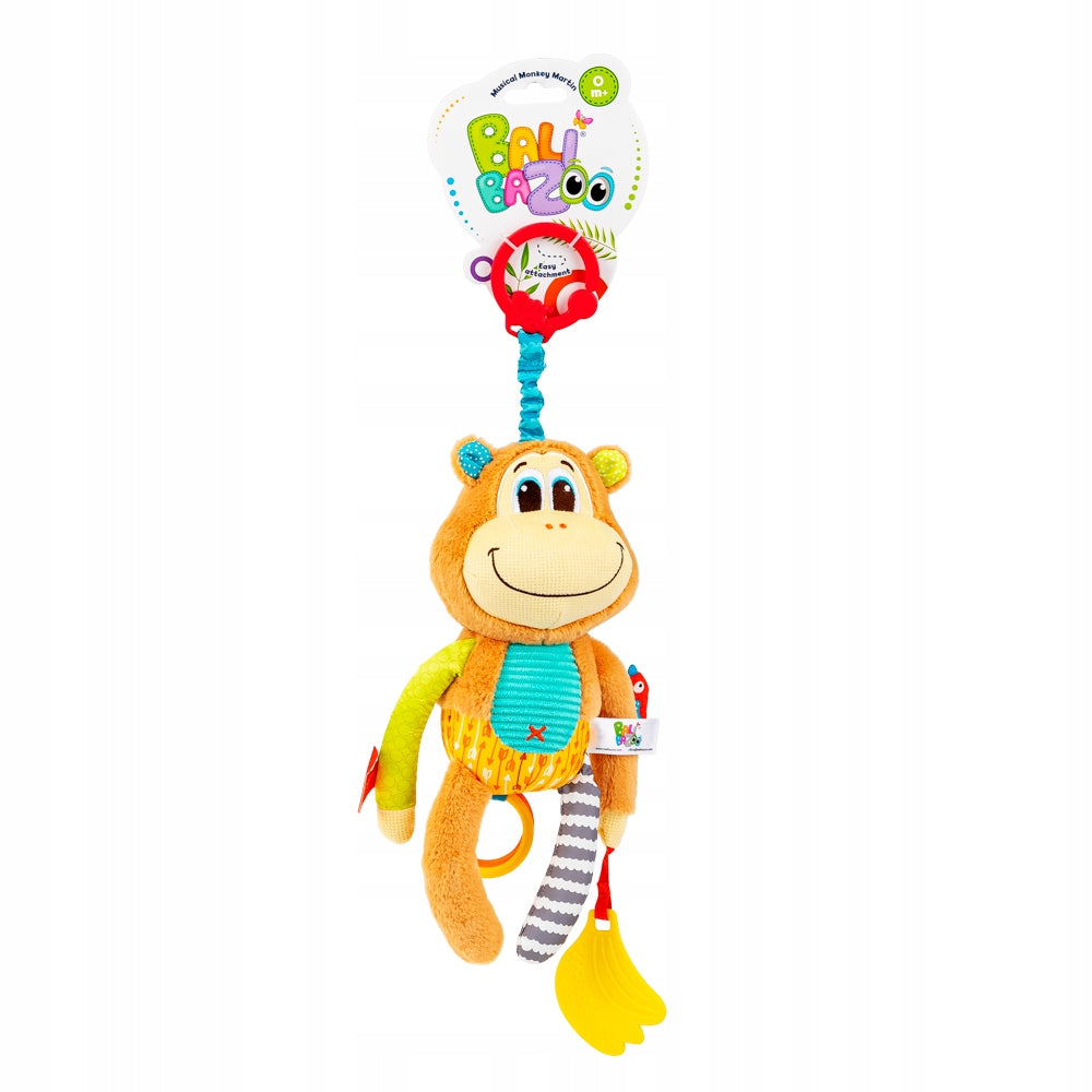 BALIBAZOO SENSORY PENDANT MONKEY MARCIŚ WITH MUSIC BOX Kind pendants