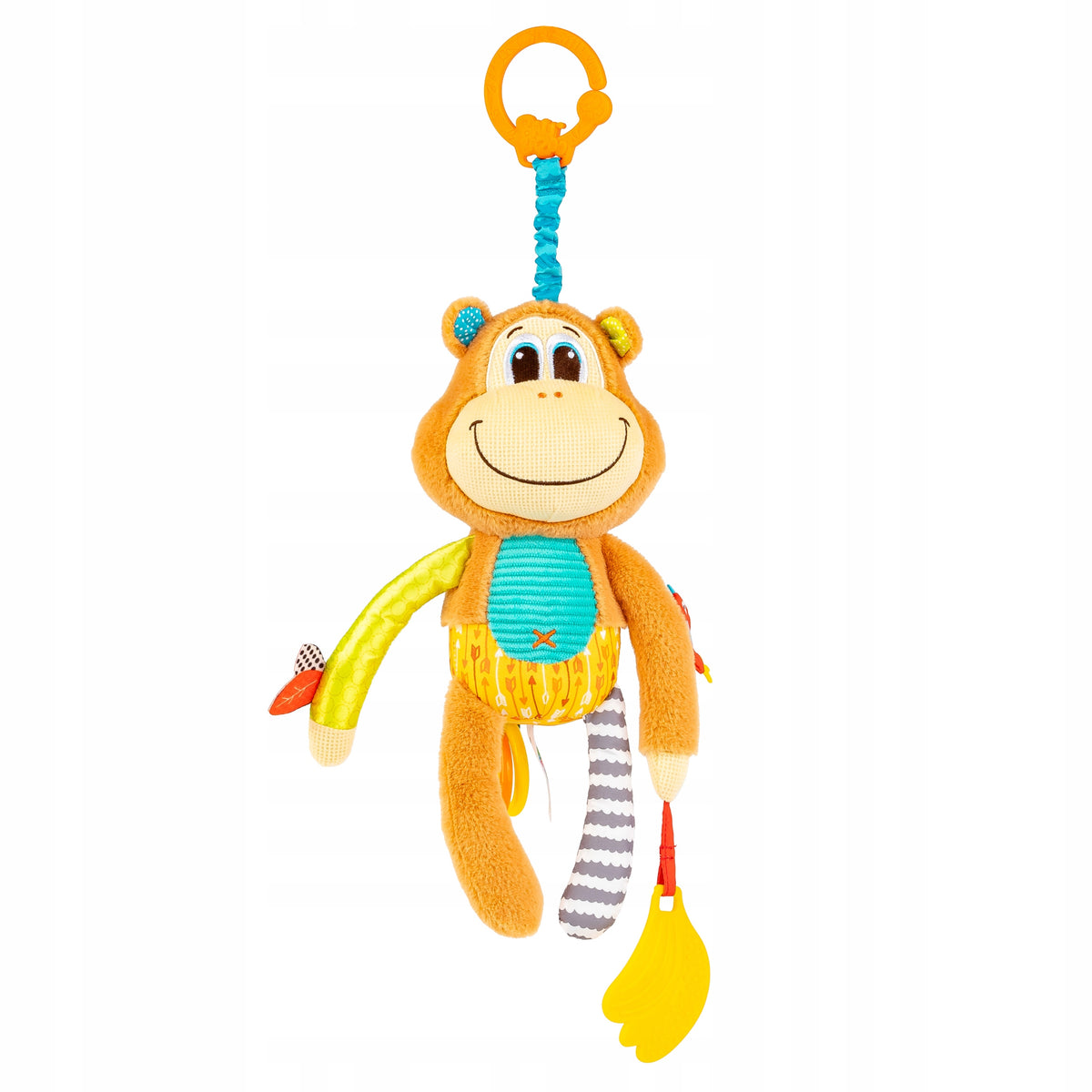 BALIBAZOO SENSORY PENDANT MONKEY MARCIŚ WITH MUSIC BOX