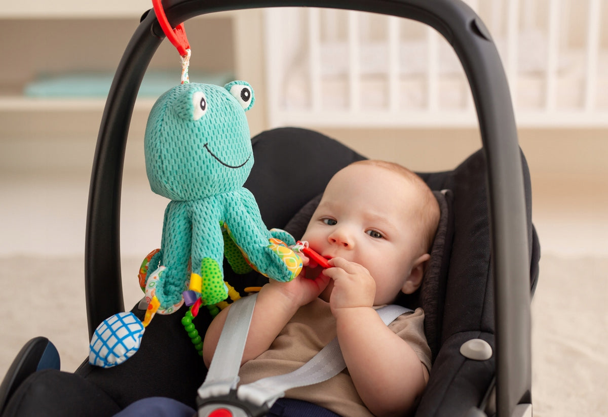BALIBAZOO SENSORY PENDANT OCTOPUS STELLA BELL 0M+ Brand Balibazoo
