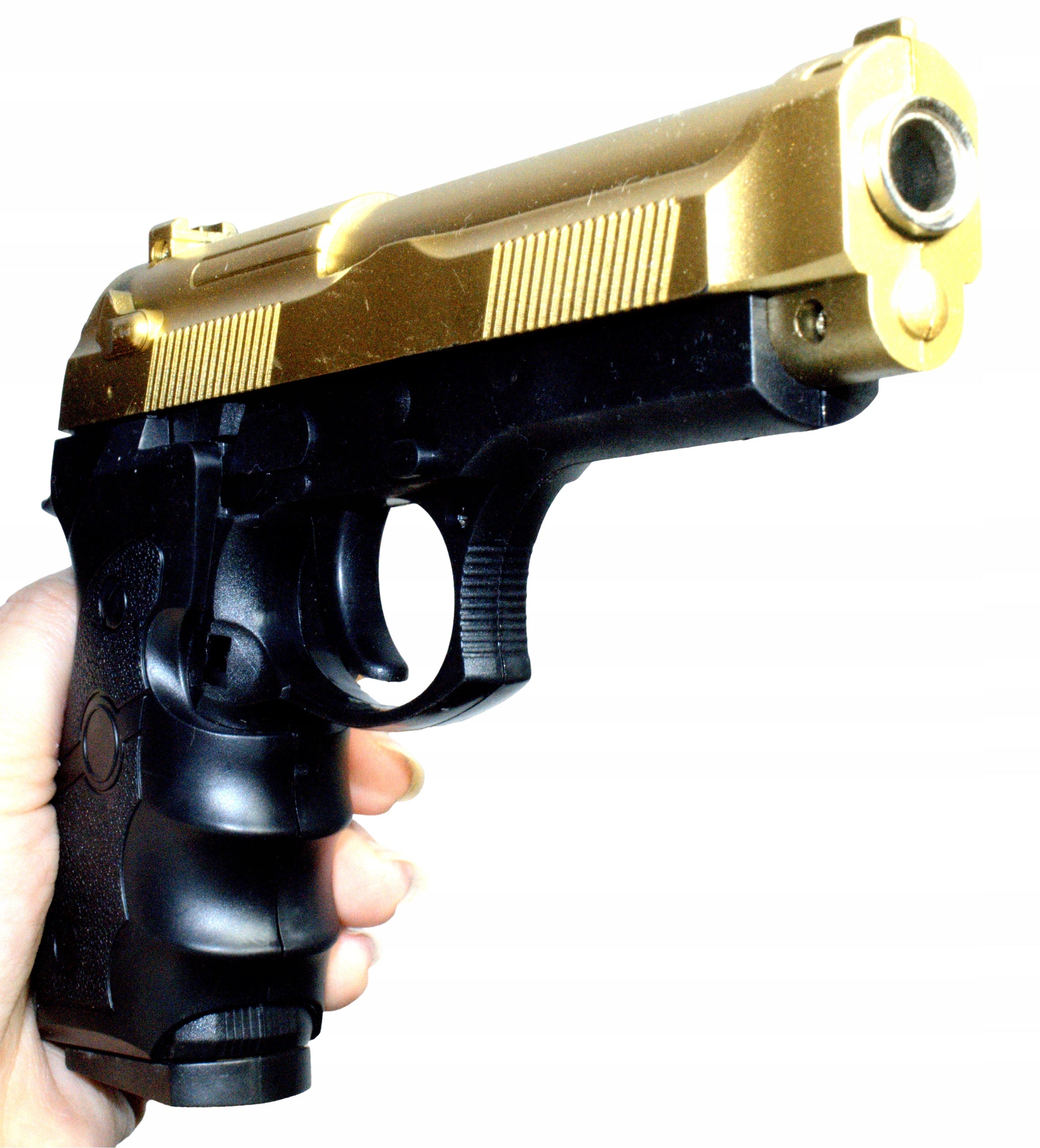 BALL GUN GUNS GOLD-BLACK + BALLS 800 Brand no brand